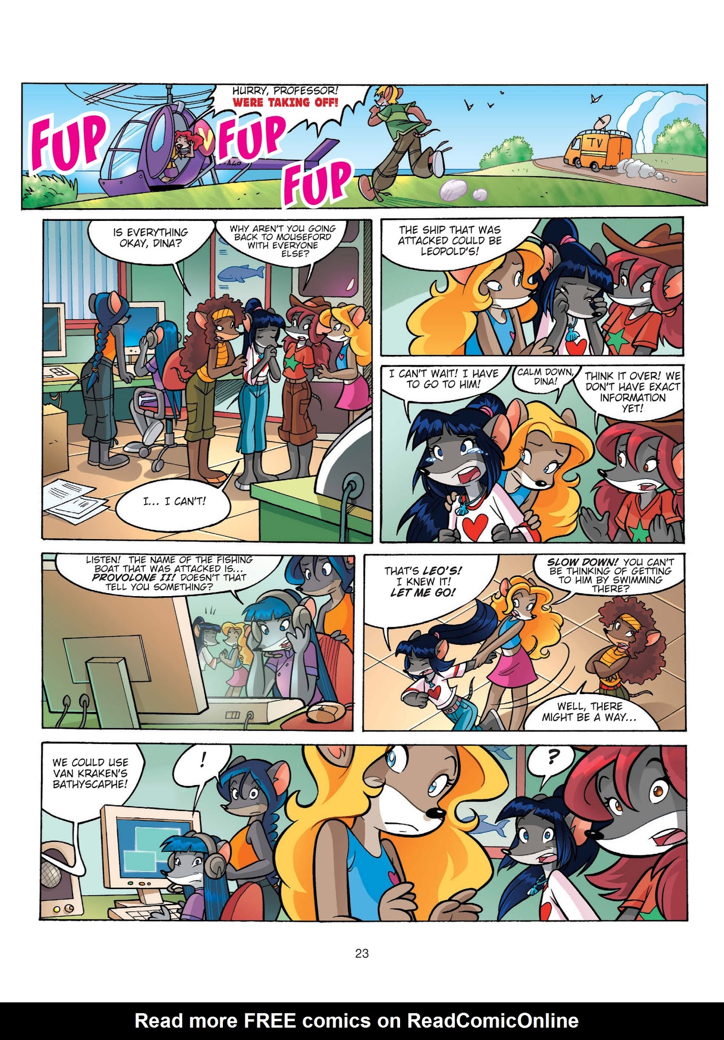 Read online Thea Stilton comic -  Issue # TPB 1 - 24