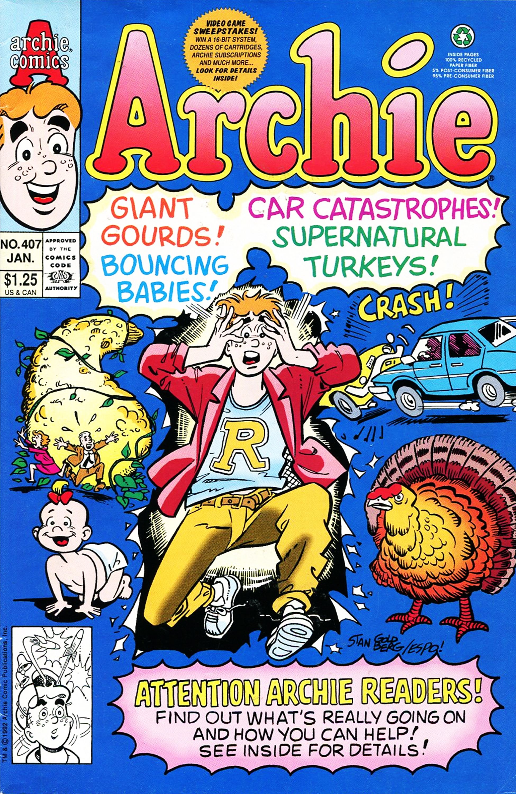 Read online Archie (1960) comic -  Issue #407 - 1