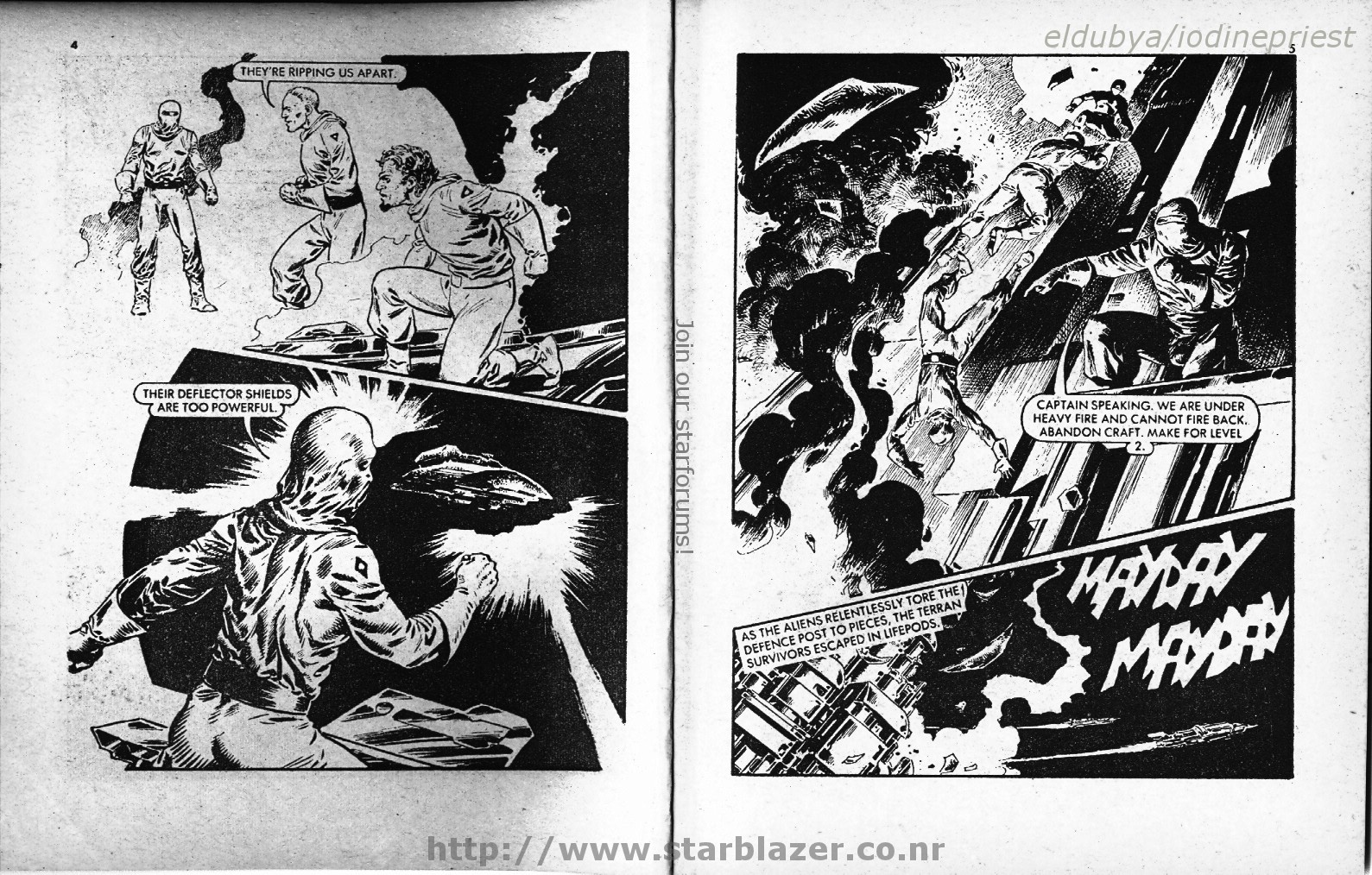 Read online Starblazer comic -  Issue #56 - 4