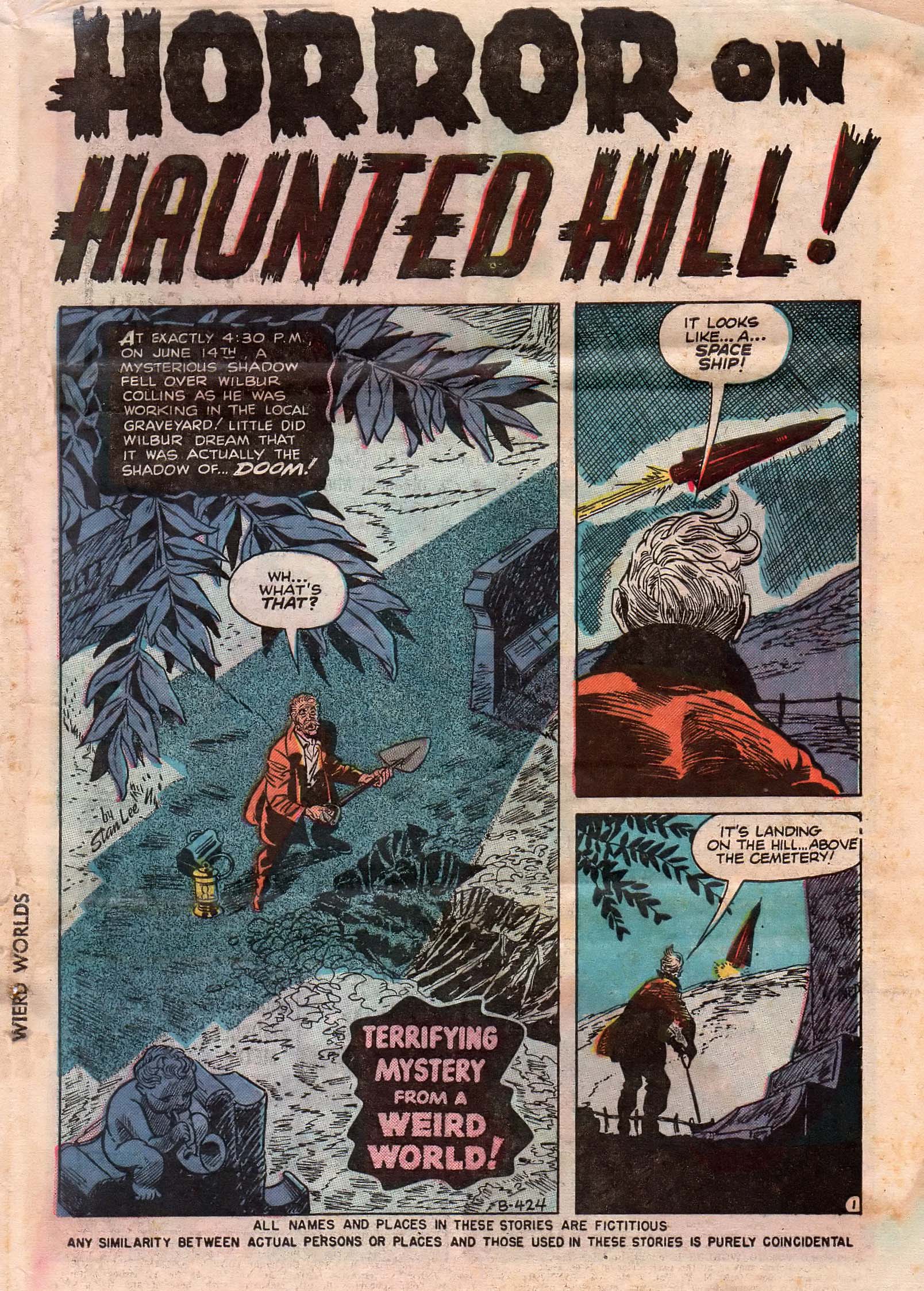 Read online Adventures into Weird Worlds comic -  Issue #14 - 3