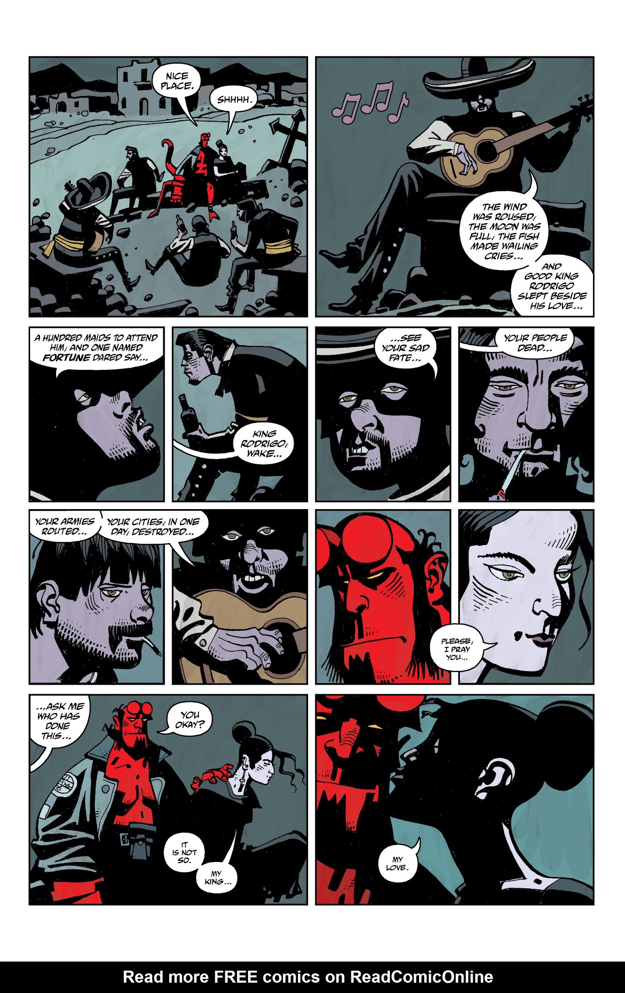 Read online Hellboy In Mexico comic -  Issue # TPB - 53