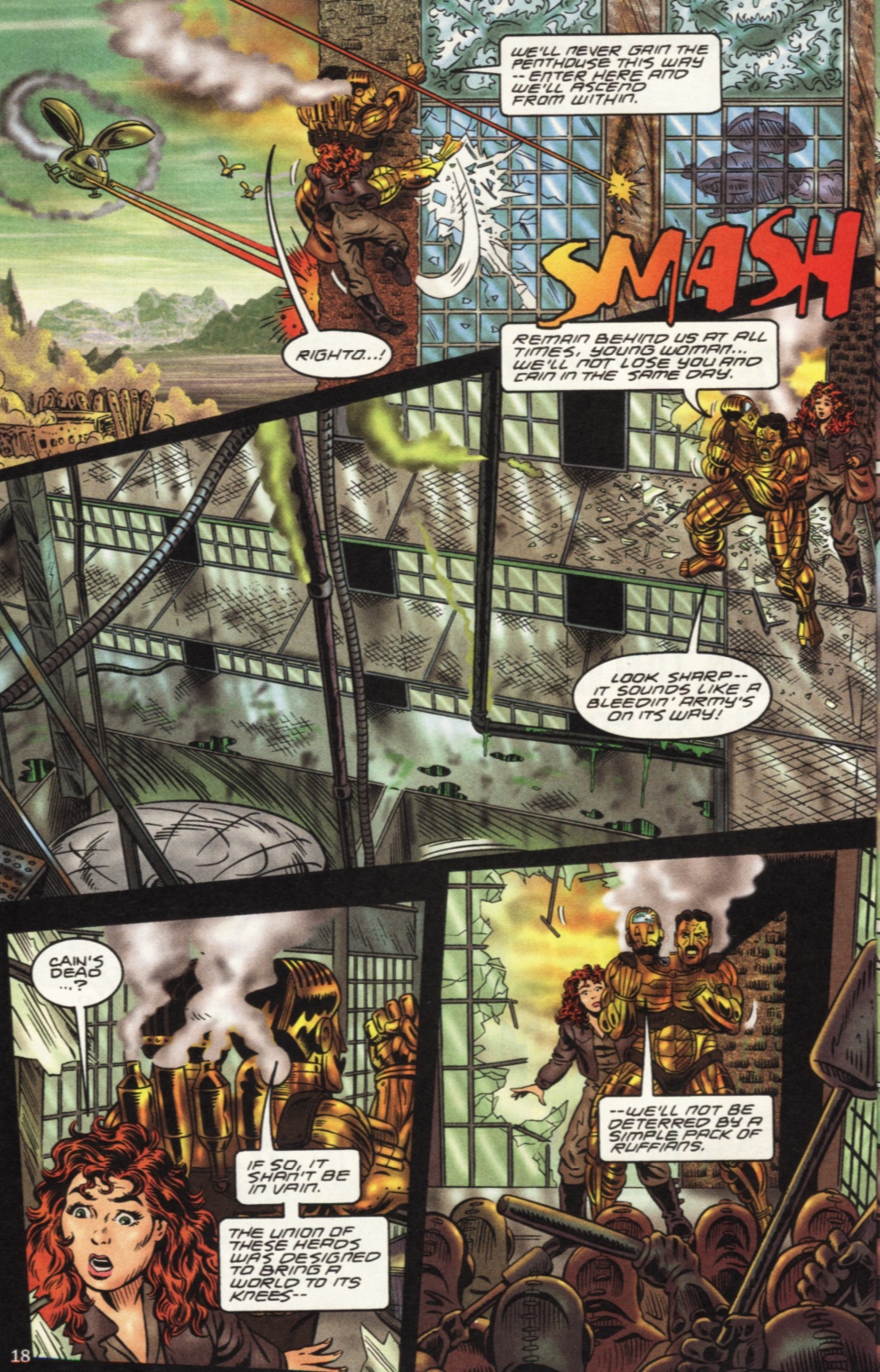 Read online Neil Gaiman's Mr. Hero - The Newmatic Man (1996) comic -  Issue # Full - 19