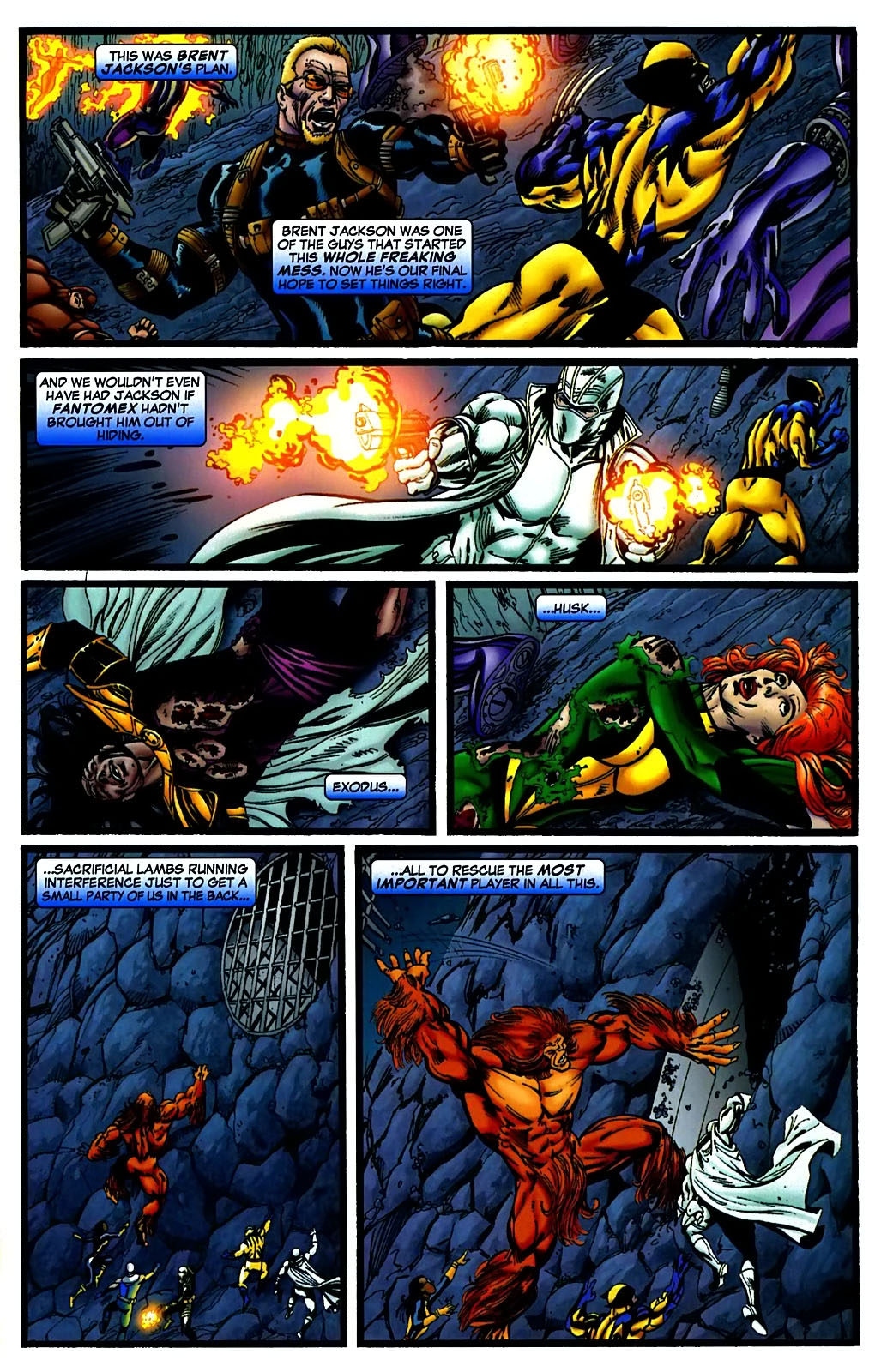 Read online Weapon X: Days of Future Now comic -  Issue #5 - 12