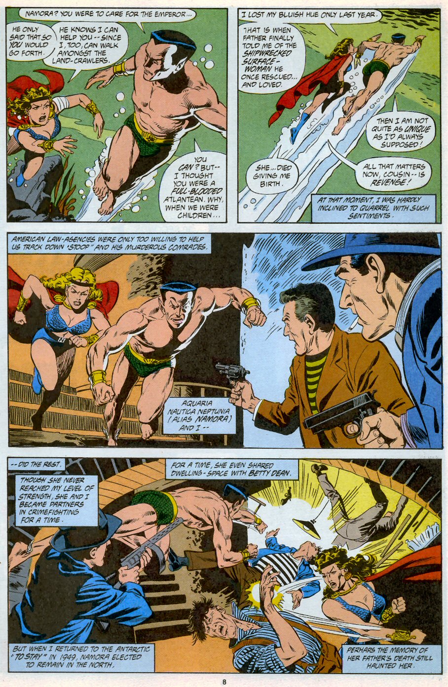 Read online Saga of the Sub-Mariner comic -  Issue #6 - 7