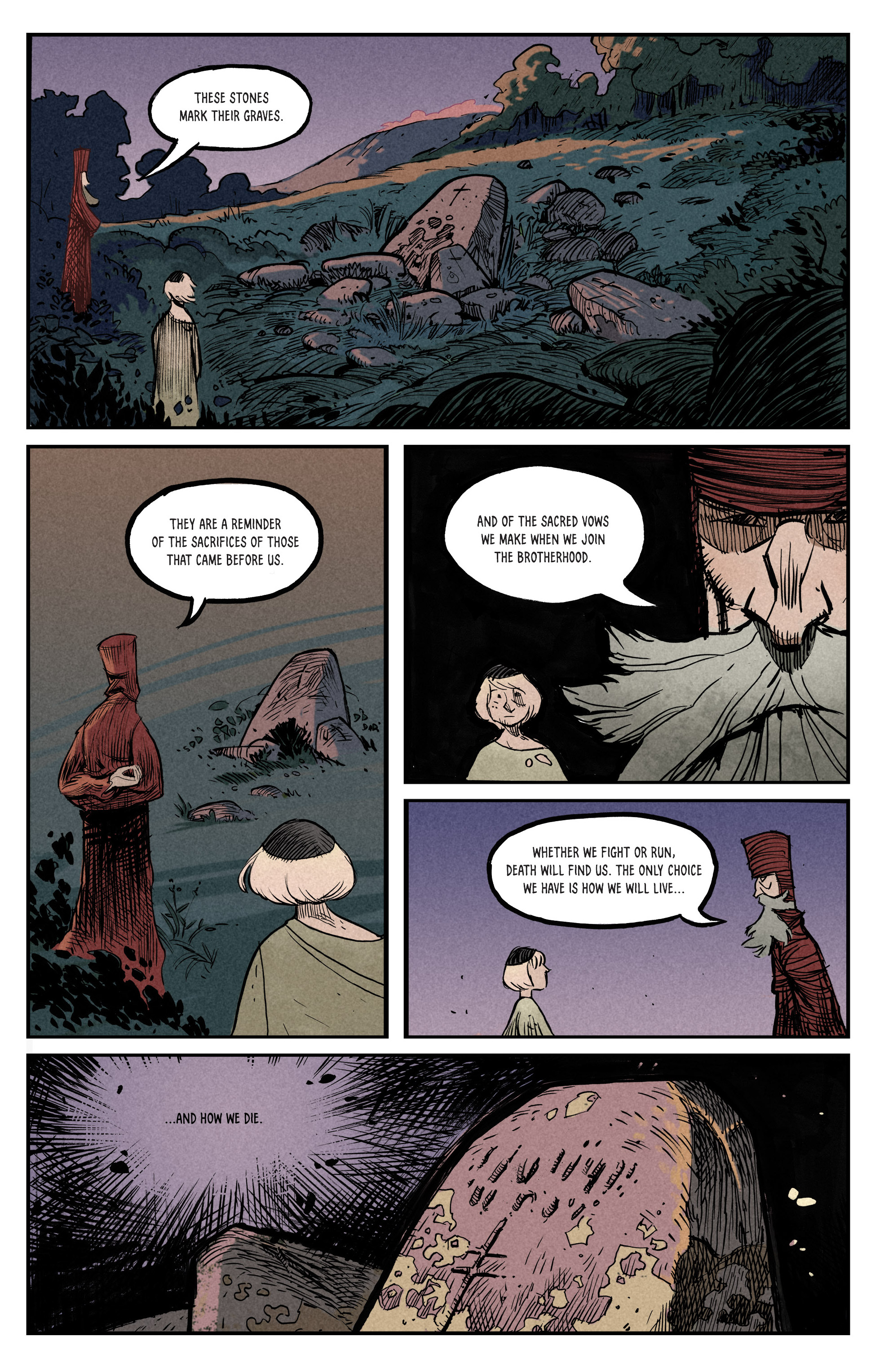 Read online Green Monk: Blood of the Martyrs comic -  Issue # TPB - 33