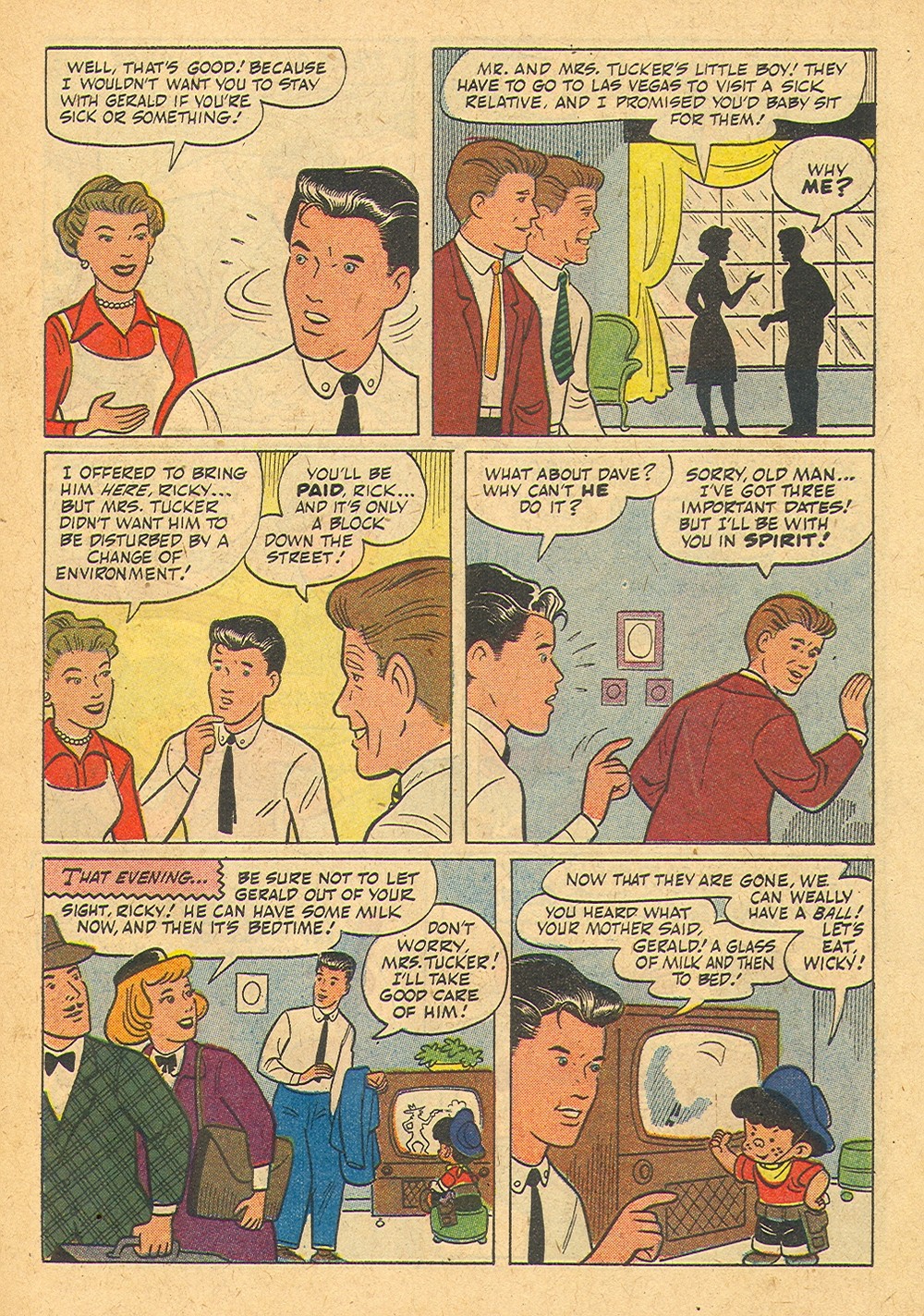 Read online Four Color Comics comic -  Issue #956 - 7