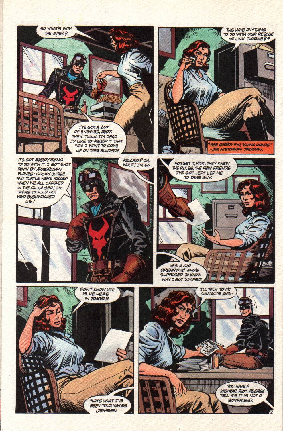 Read online Airboy (1986) comic -  Issue #11 - 22