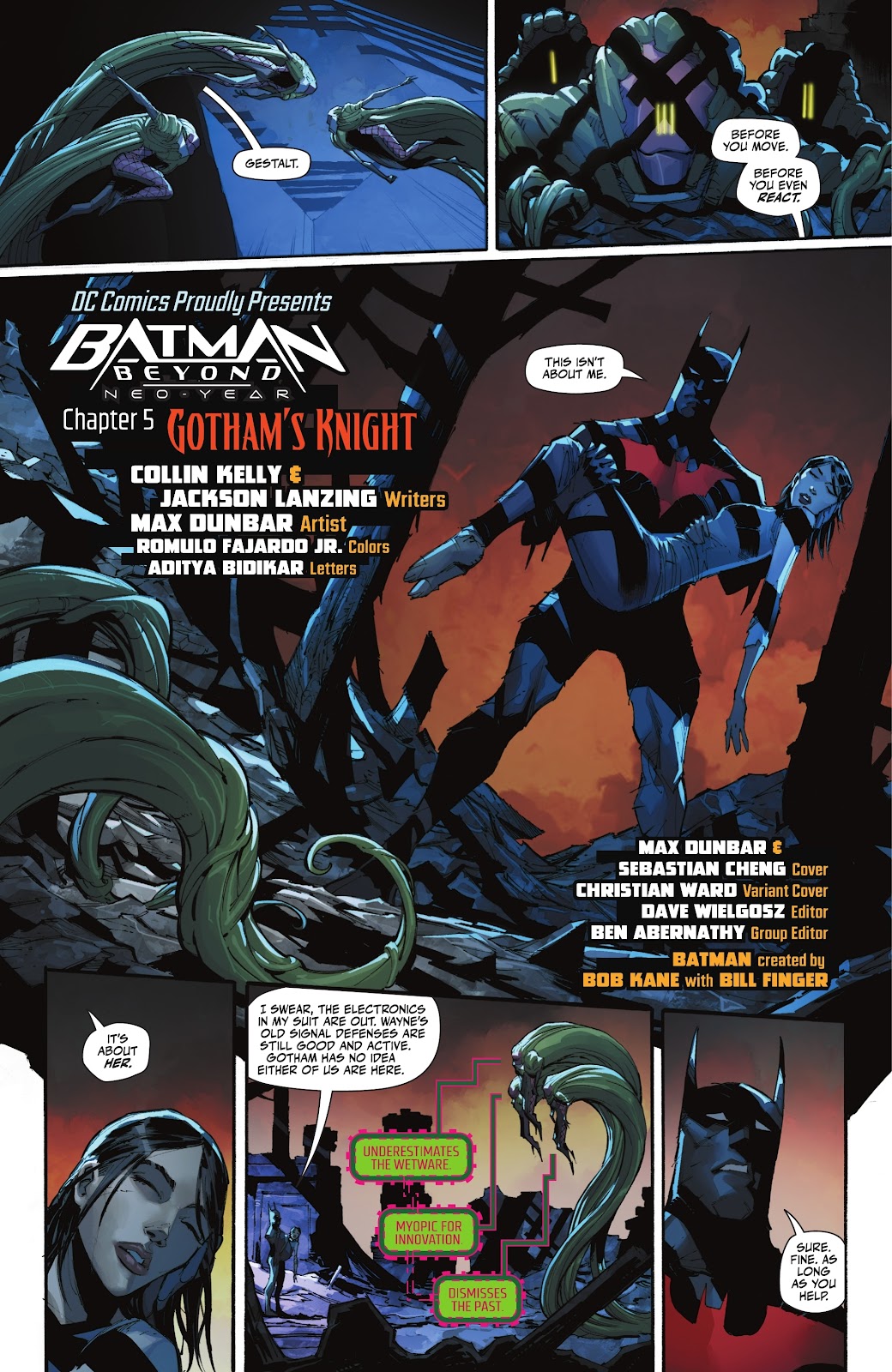 Batman Beyond: Neo-Year issue 5 - Page 4