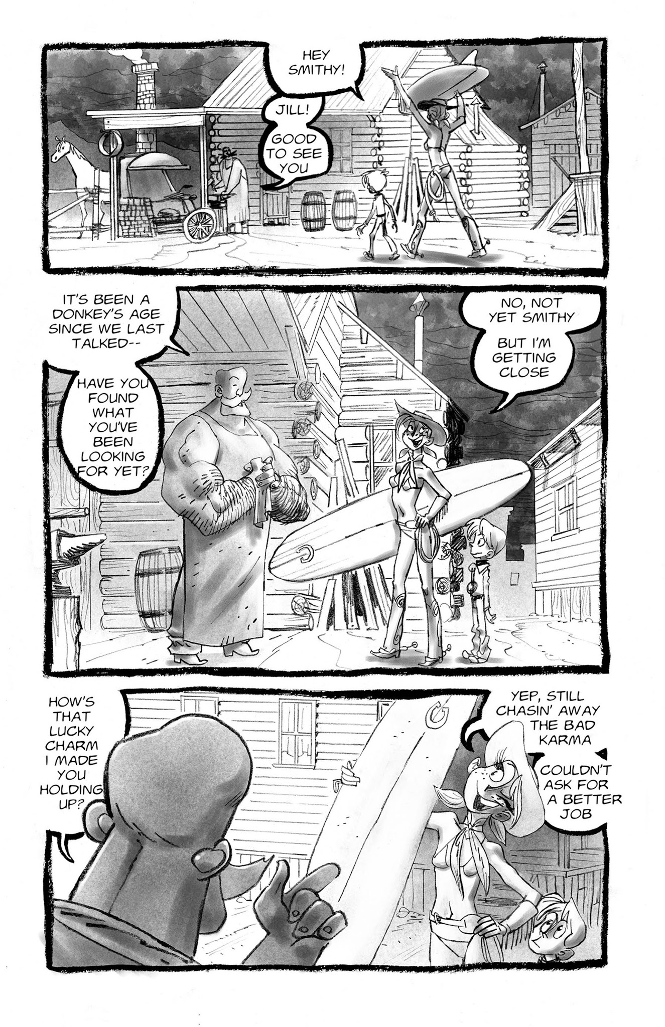 Read online Bikini Cowboy comic -  Issue # TPB - 279