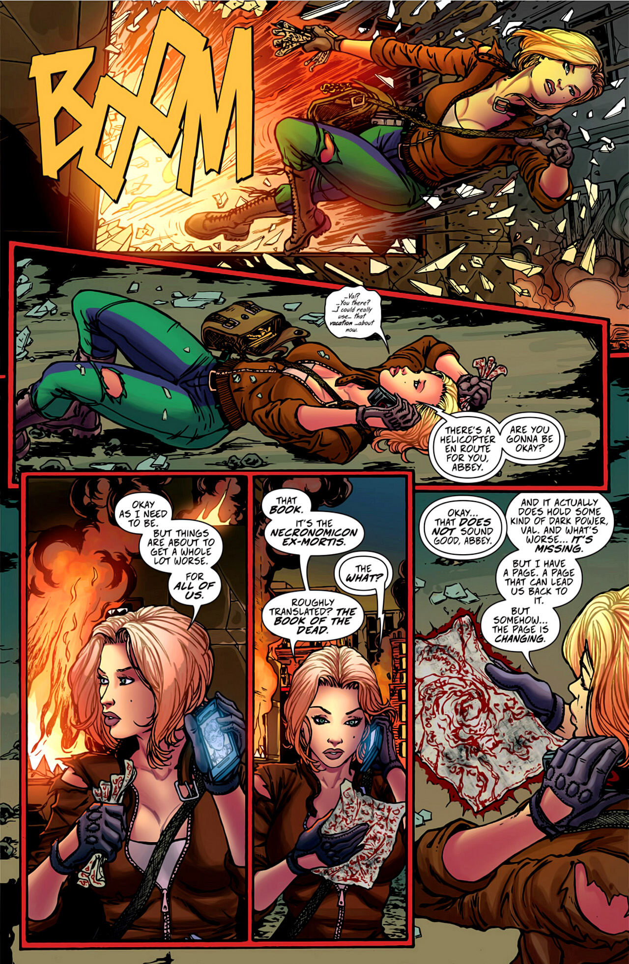 Read online Danger Girl and the Army of Darkness comic -  Issue #1 - 22