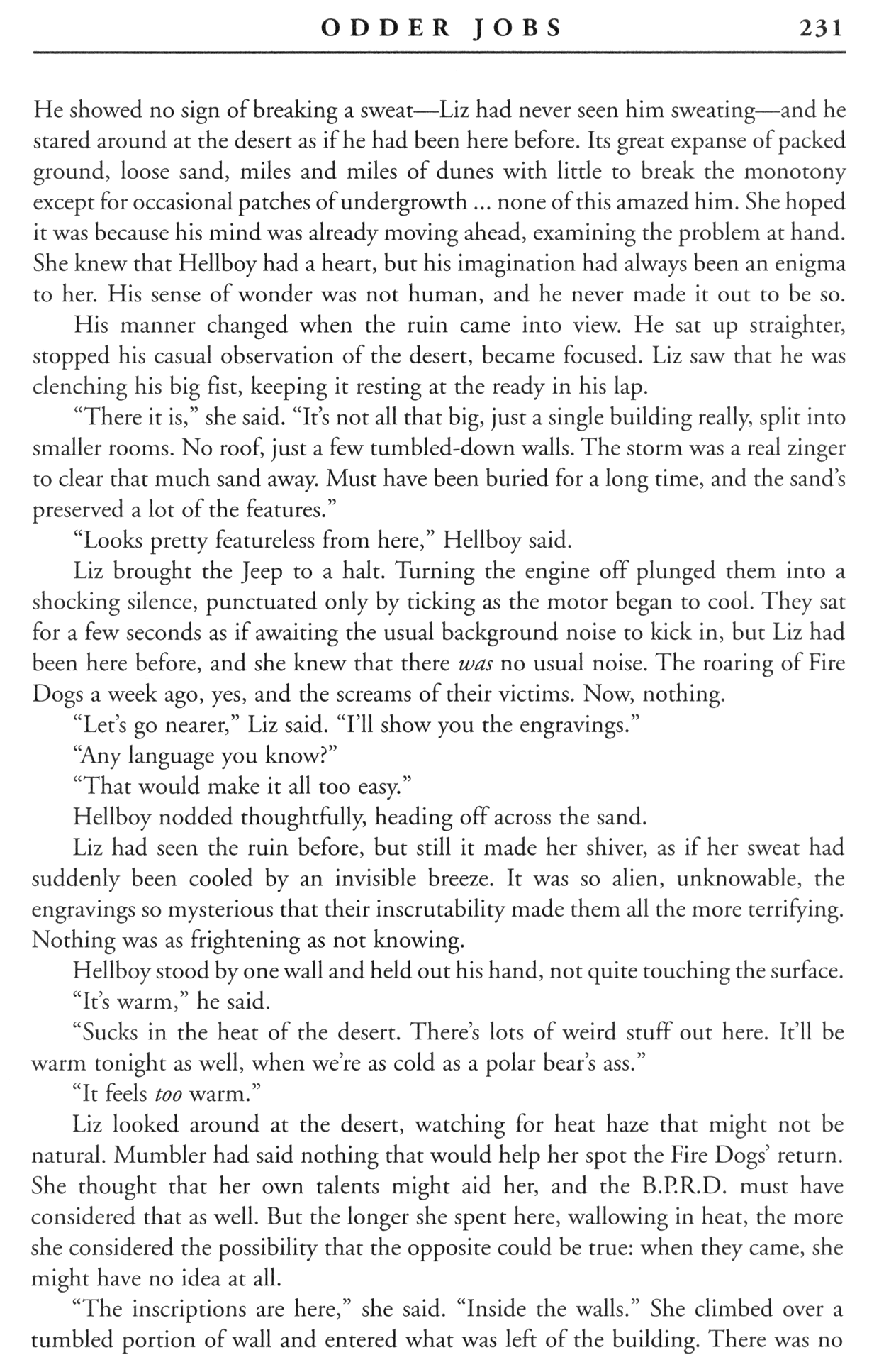 Read online Hellboy: Odder Jobs comic -  Issue # TPB (Part 3) - 31