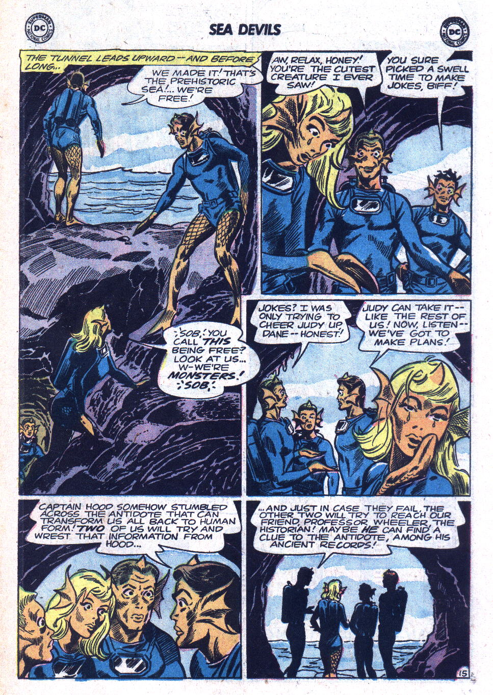 Read online Sea Devils comic -  Issue #18 - 19