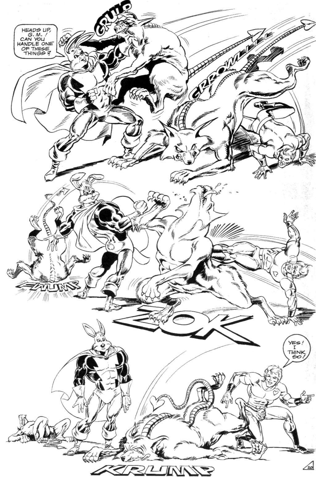 Read online Thunderbunny comic -  Issue #4 - 21