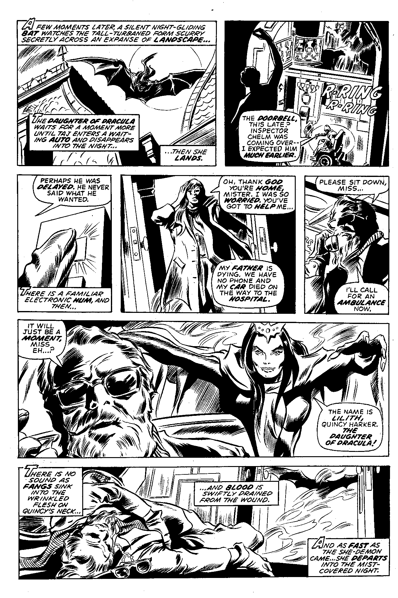 Read online Essential The Tomb of Dracula comic -  Issue # TPB 1 (Part 5) - 86