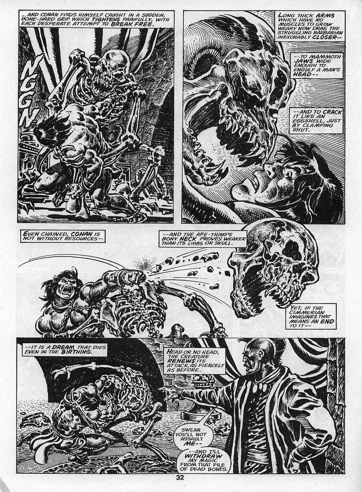 The Savage Sword Of Conan issue 205 - Page 34