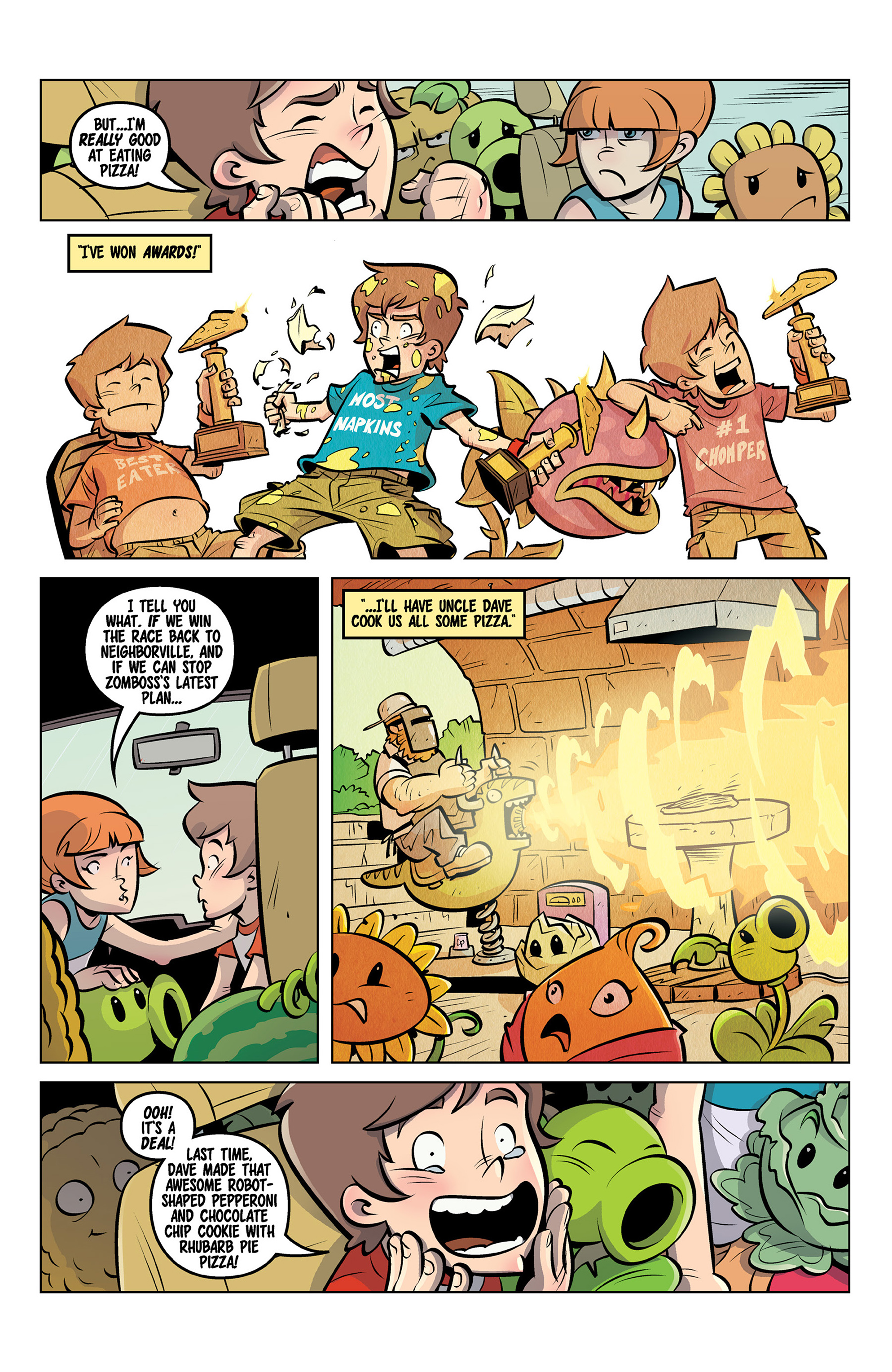 Read online Plants vs. Zombies: Petal to the Metal comic -  Issue #8 - 22