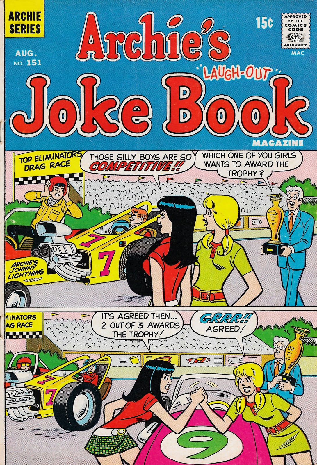 Archie's Joke Book Magazine issue 151 - Page 1