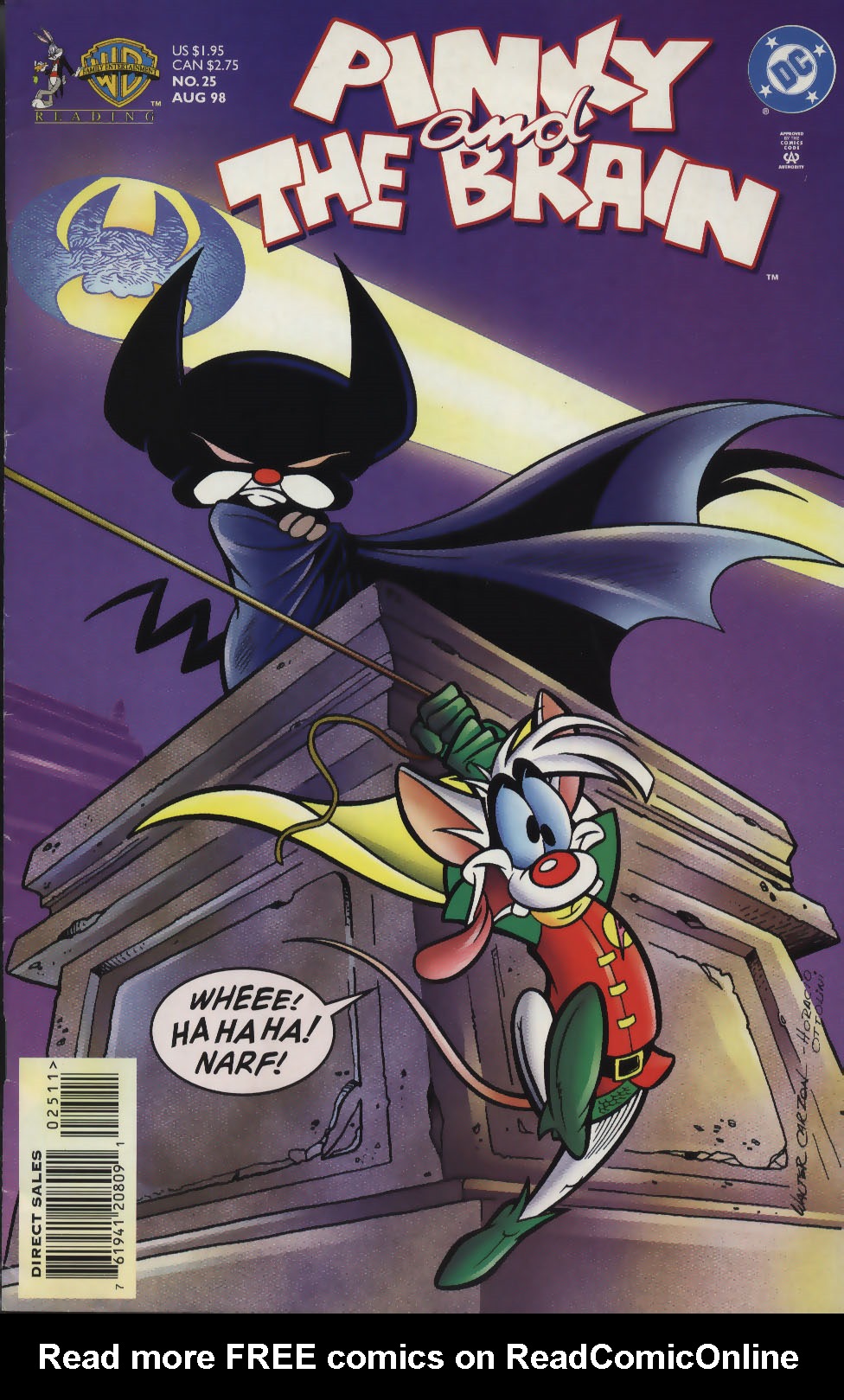 Read online Pinky and The Brain comic -  Issue #25 - 1