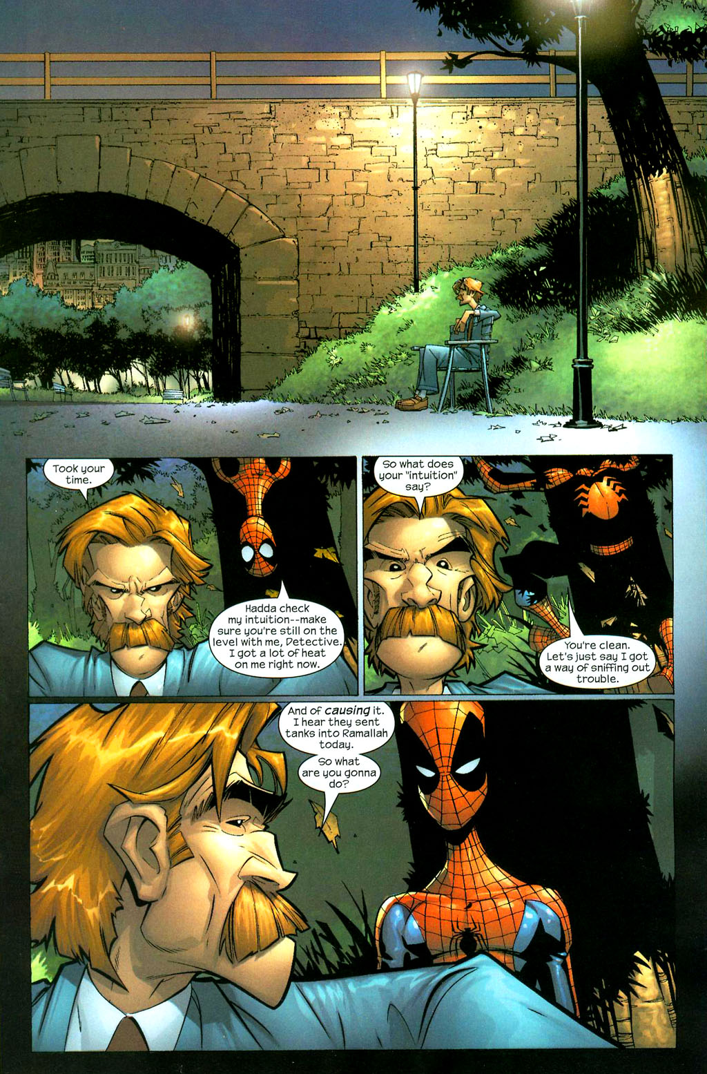 Read online The Spectacular Spider-Man (2003) comic -  Issue #8 - 16
