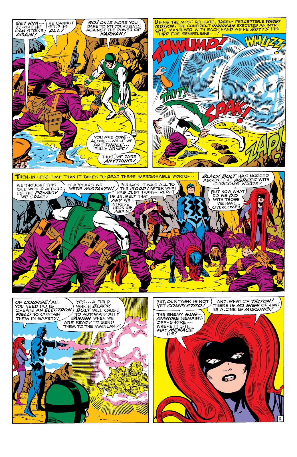 Fantastic Four Epic Collection issue The Mystery of the Black Panther (Part 3) - Page 45