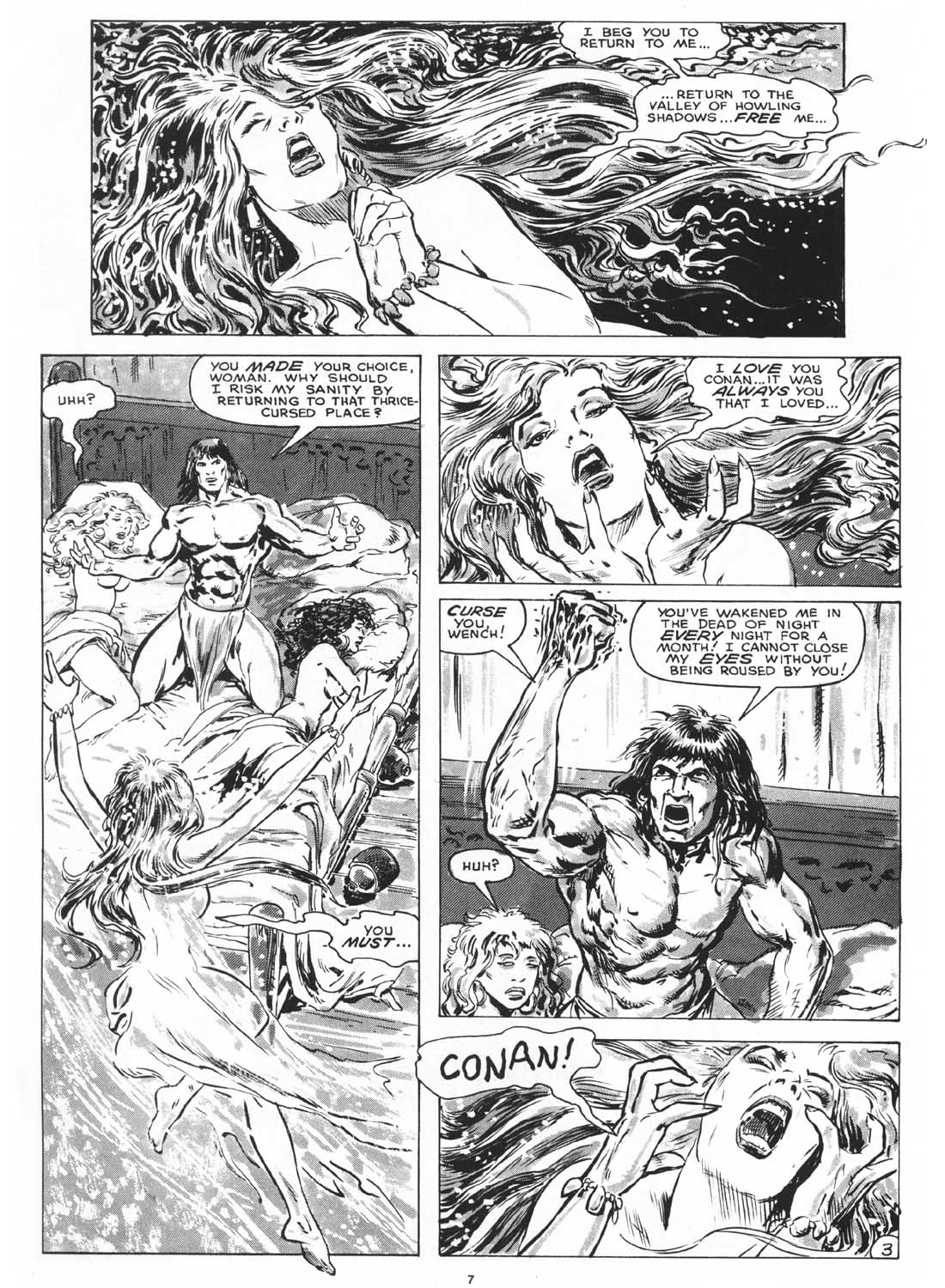 Read online The Savage Sword Of Conan comic -  Issue #161 - 9