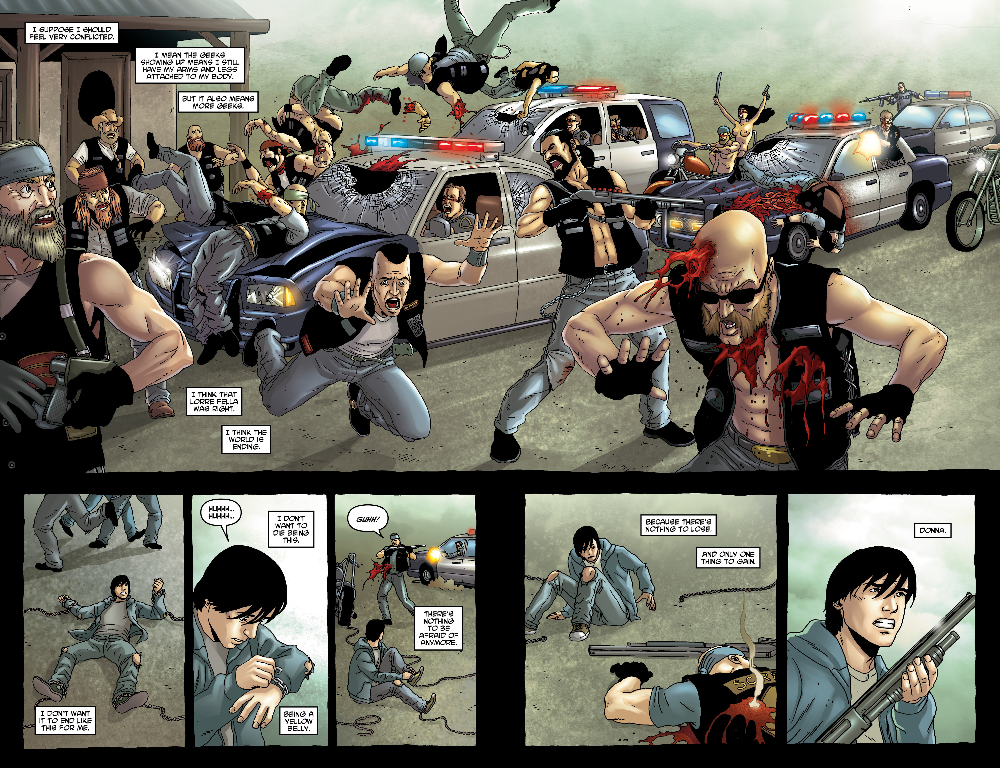 Read online Crossed: Badlands comic -  Issue #13 - 17