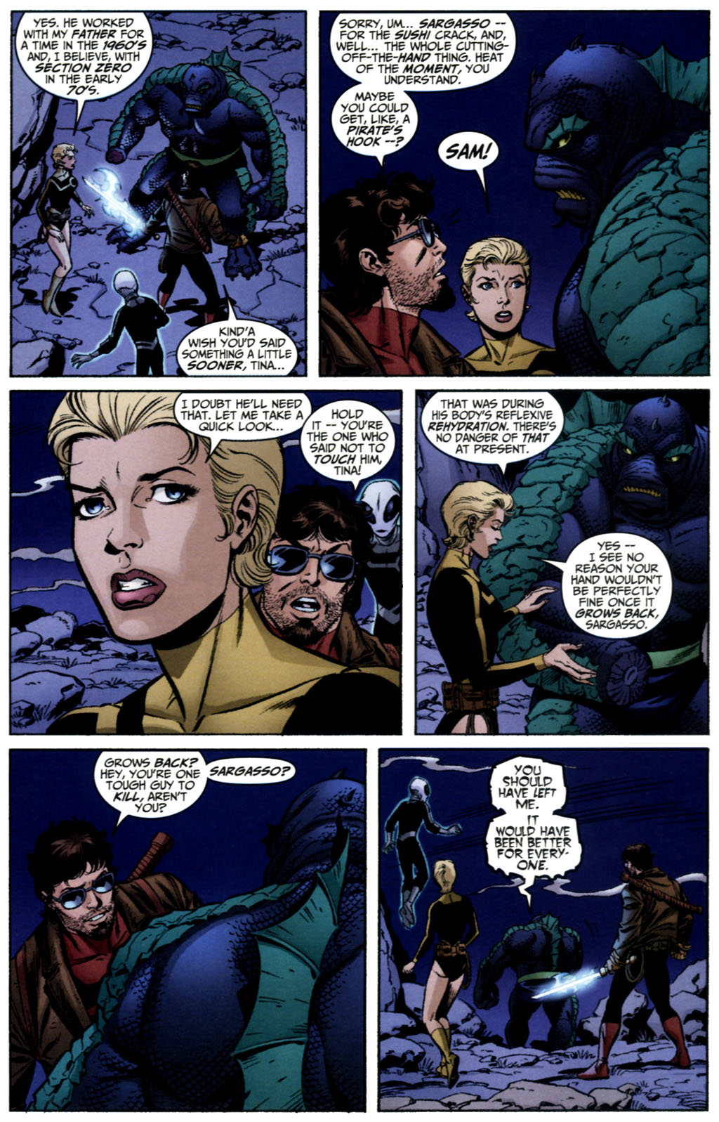 Read online Section Zero comic -  Issue #2 - 11