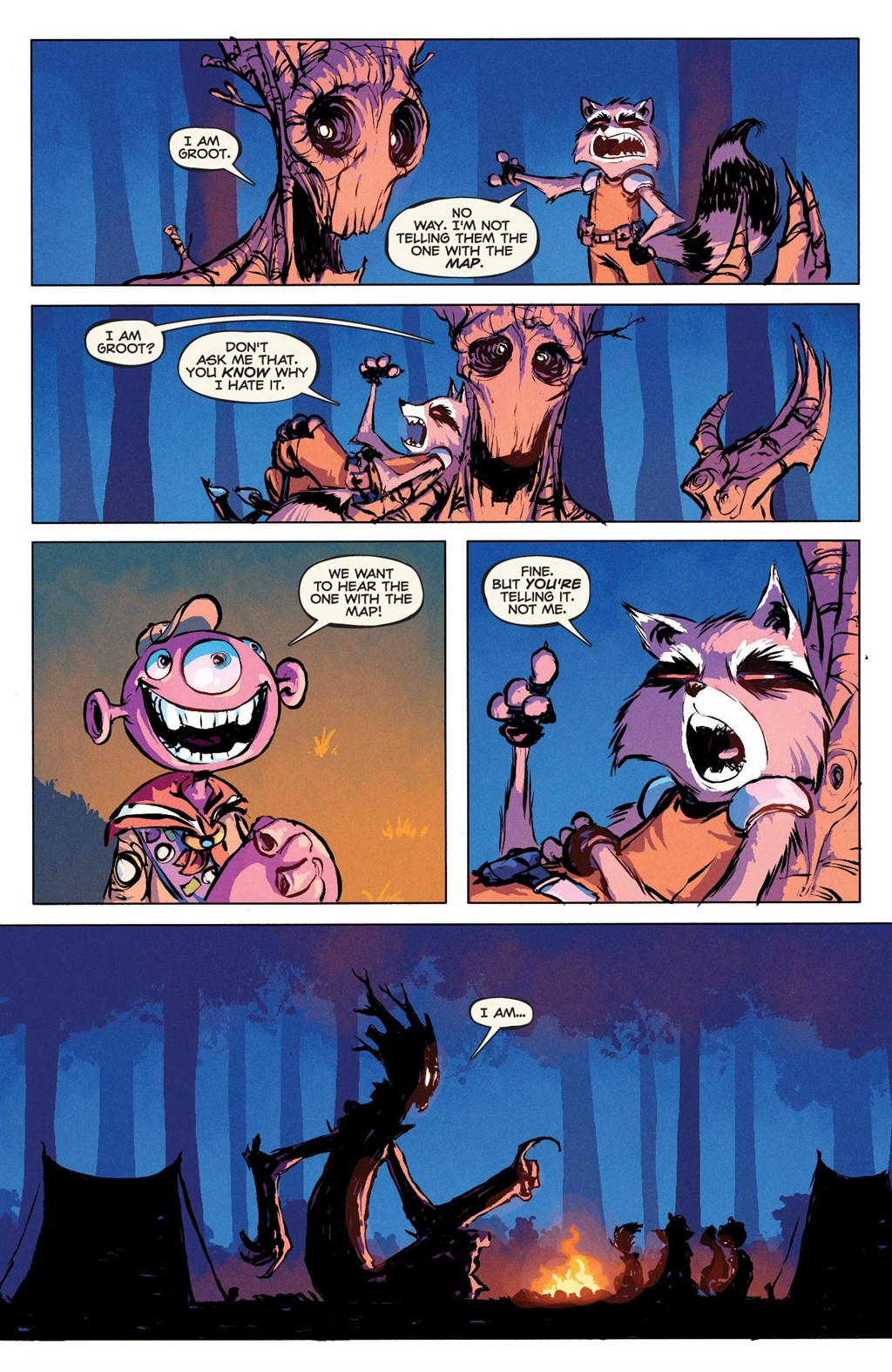 Read online Marvel-Verse: Rocket & Groot comic -  Issue # TPB - 41