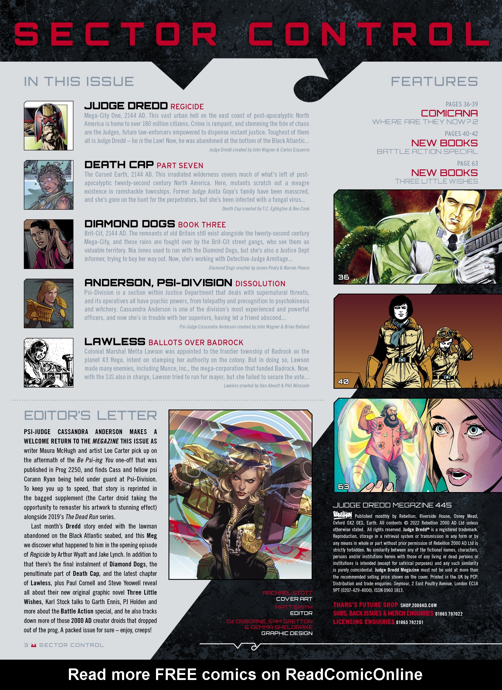 Read online Judge Dredd Megazine (Vol. 5) comic -  Issue #445 - 3
