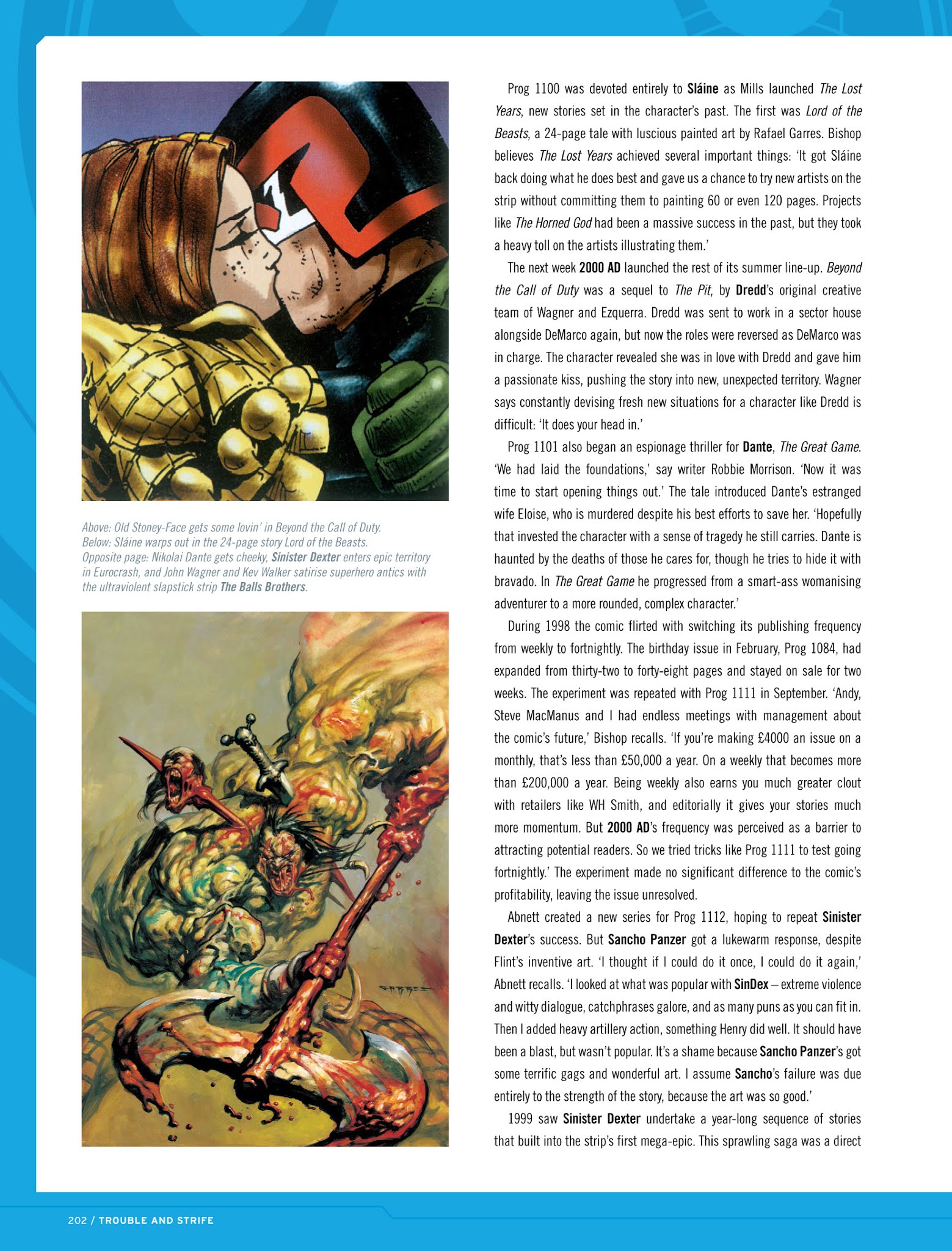 Read online Thrill-Power Overload: Forty Years of 2000 AD: Revised, Updated and Expanded! comic -  Issue # TPB (Part 3) - 4