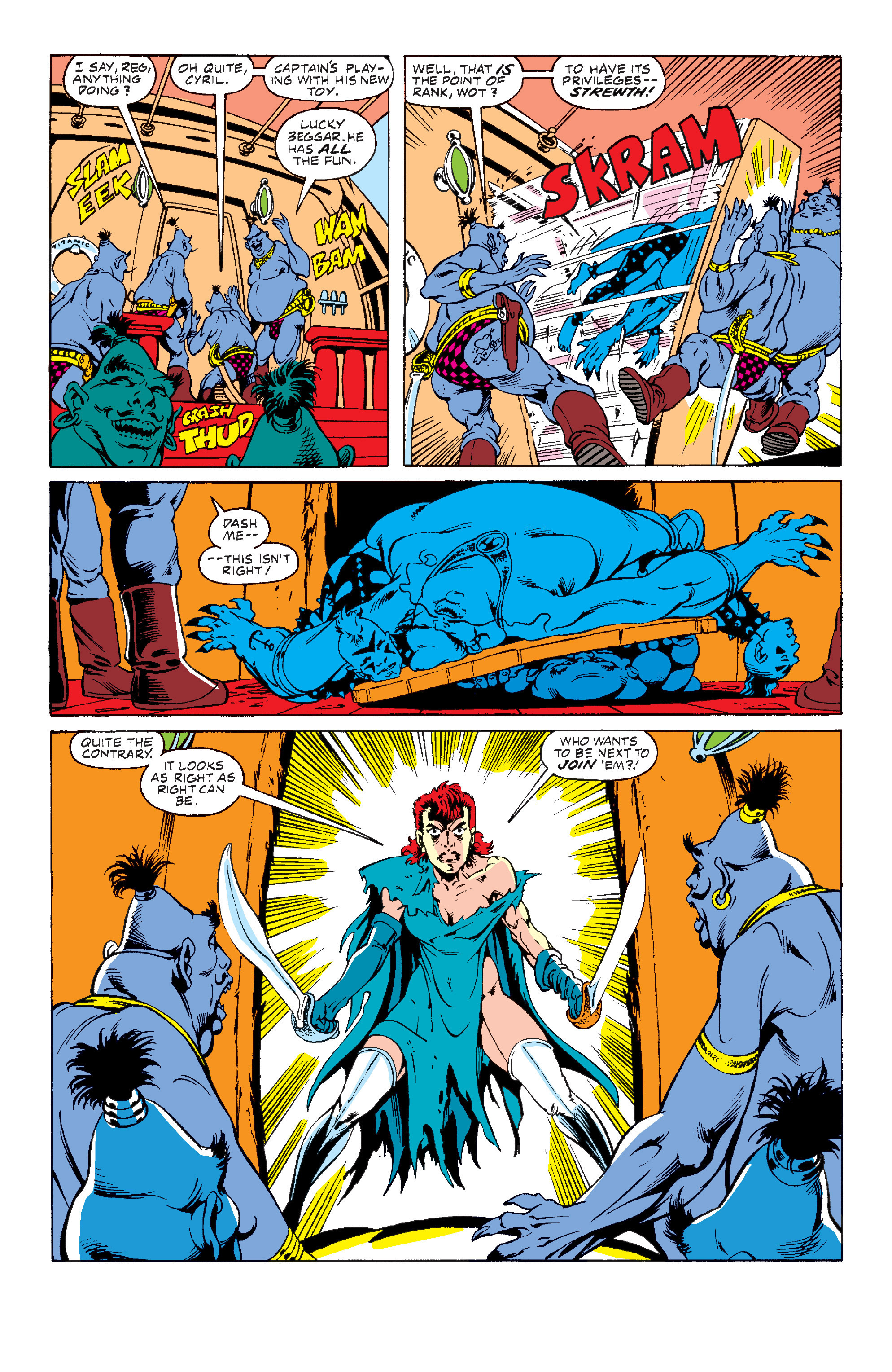 Read online Excalibur (1988) comic -  Issue #17 - 10