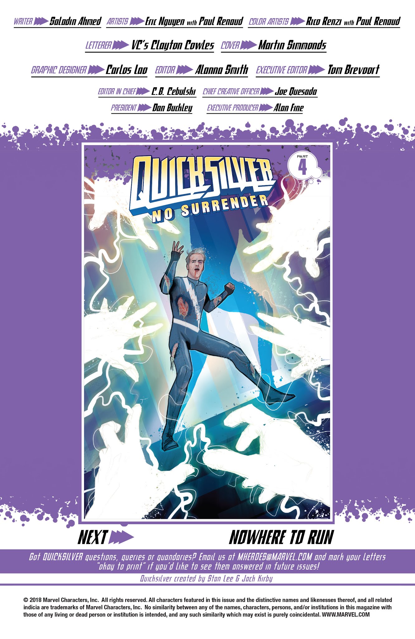 Read online Quicksilver: No Surrender comic -  Issue #3 - 23