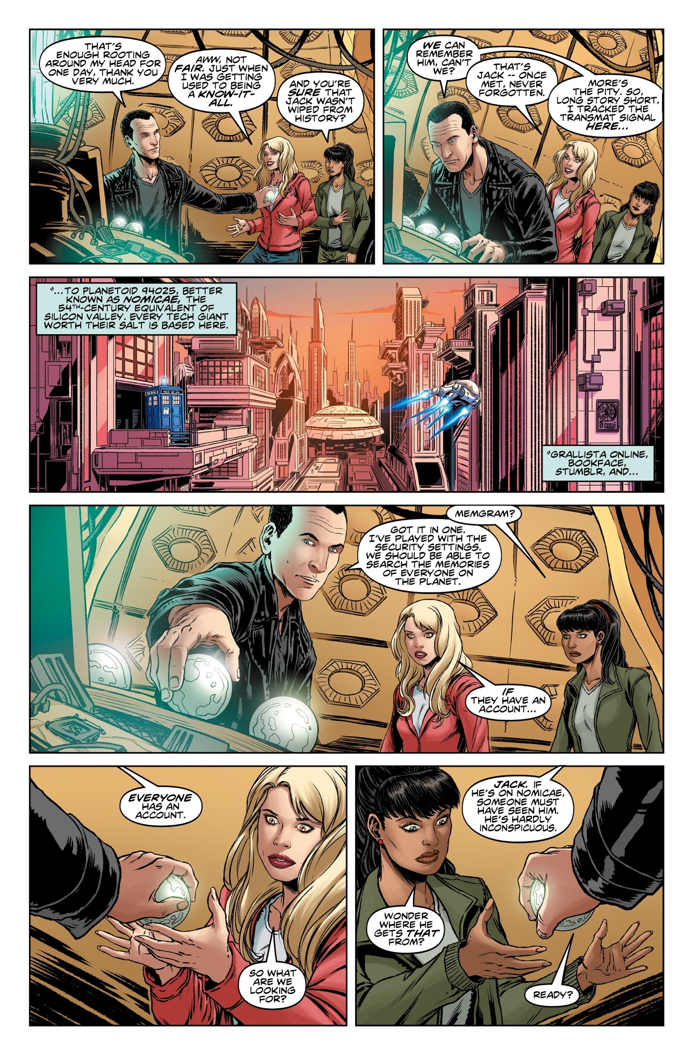 Read online Doctor Who: The Ninth Doctor (2016) comic -  Issue #14 - 9