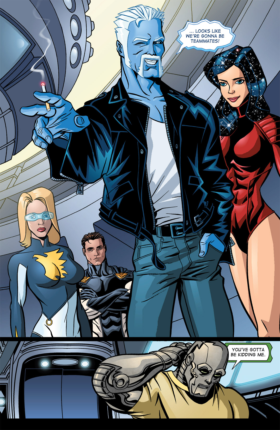 Read online Noble Causes (2004) comic -  Issue #1 - 16