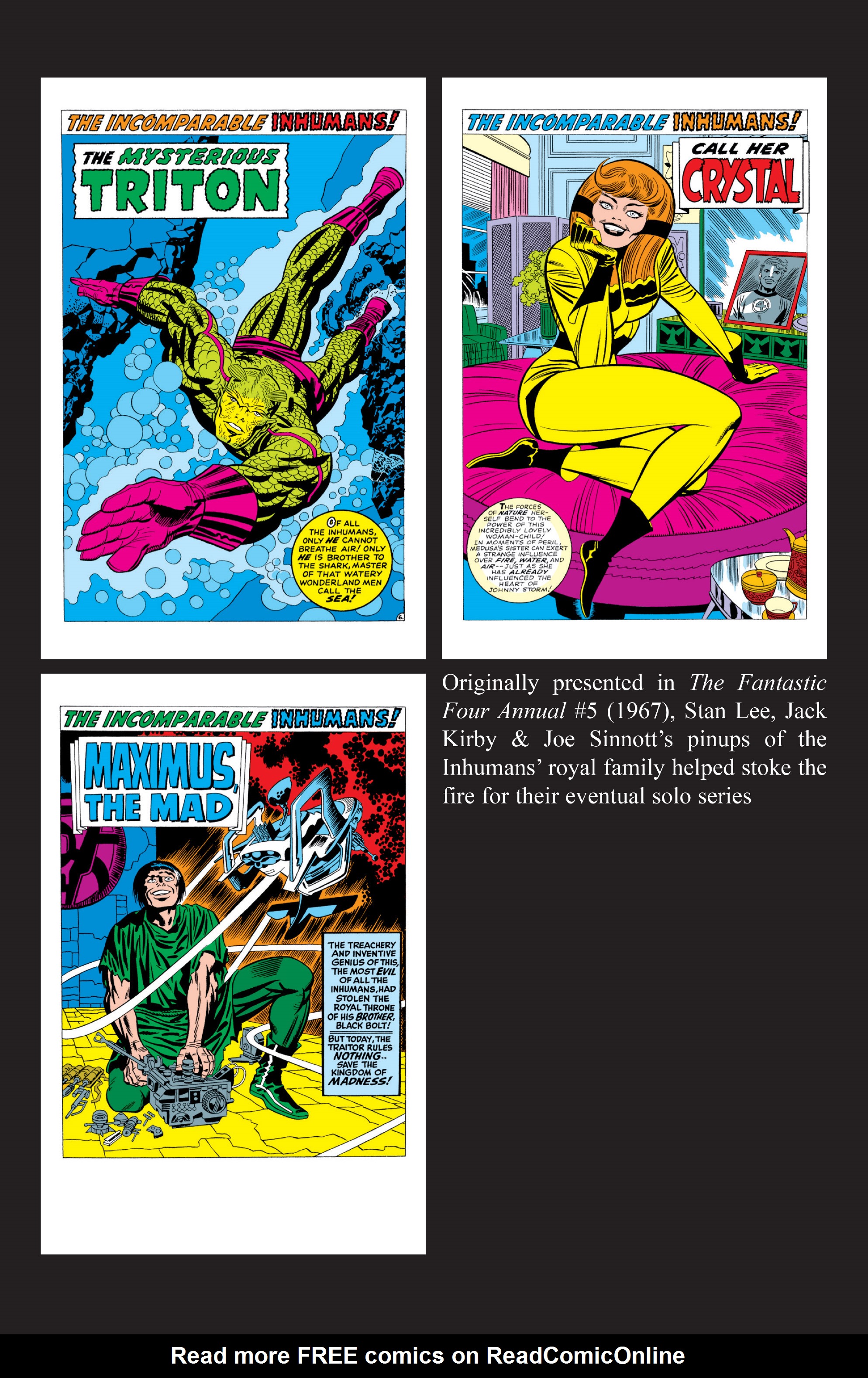 Read online Marvel Masterworks: The Inhumans comic -  Issue # TPB 2 (Part 3) - 117