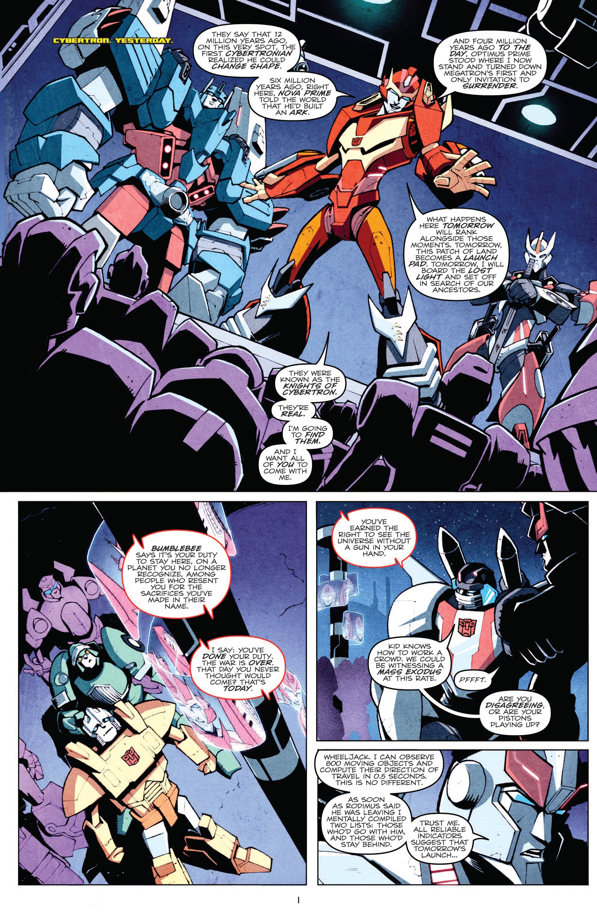 Read online The Transformers: Lost Light comic -  Issue #25 - 32