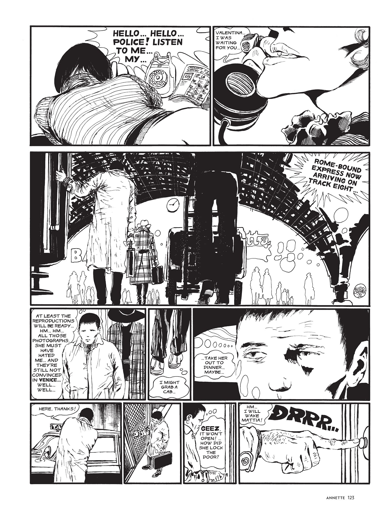 Read online The Complete Crepax comic -  Issue # TPB 3 - 115