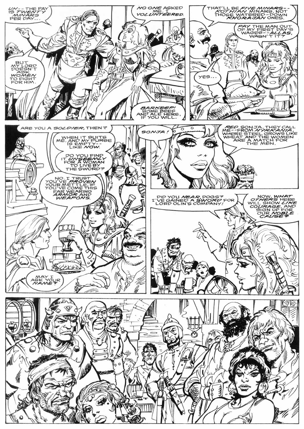 Read online The Savage Sword Of Conan comic -  Issue #230 - 29