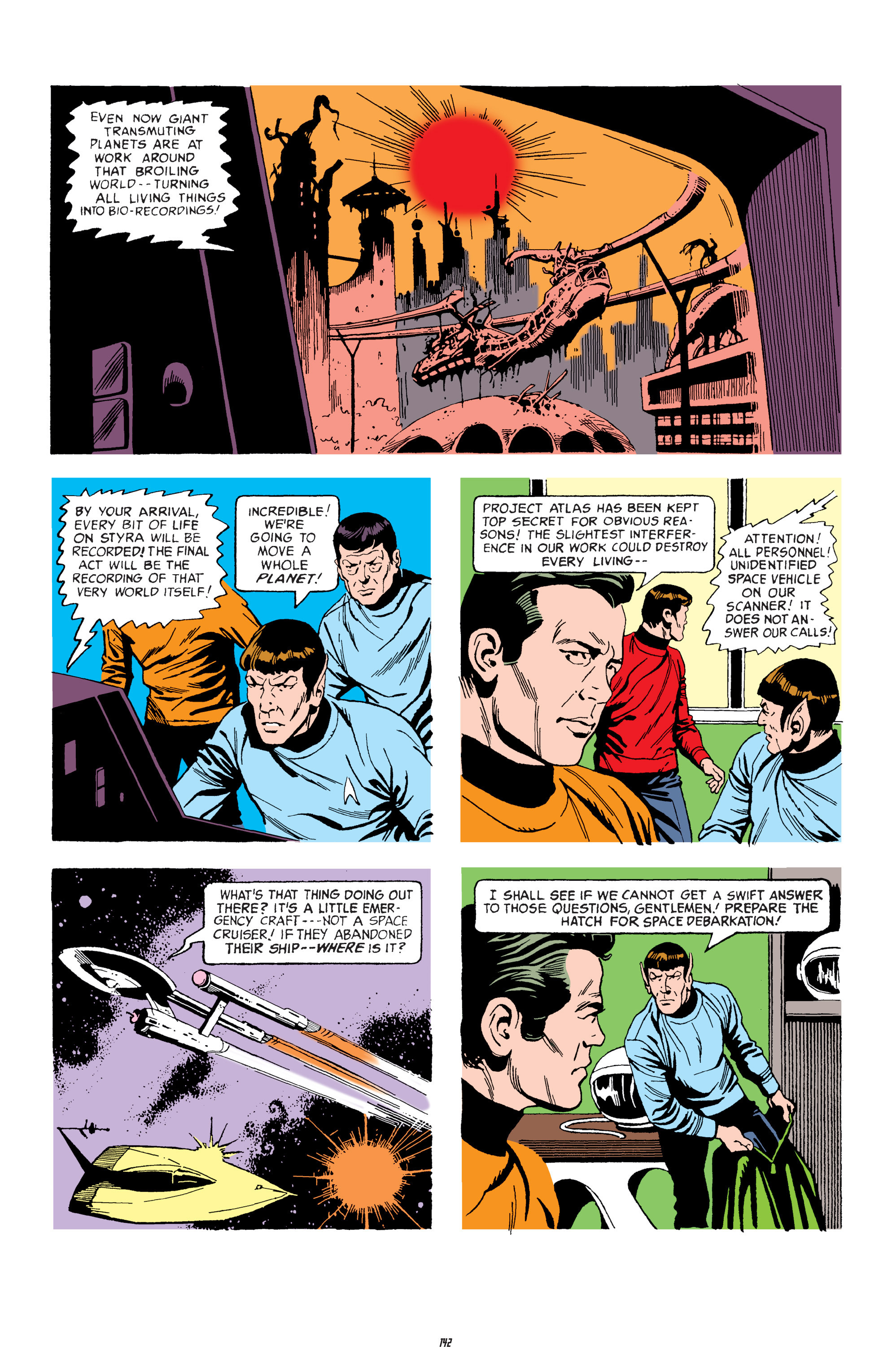 Read online Star Trek Archives comic -  Issue # TPB 3 - 142