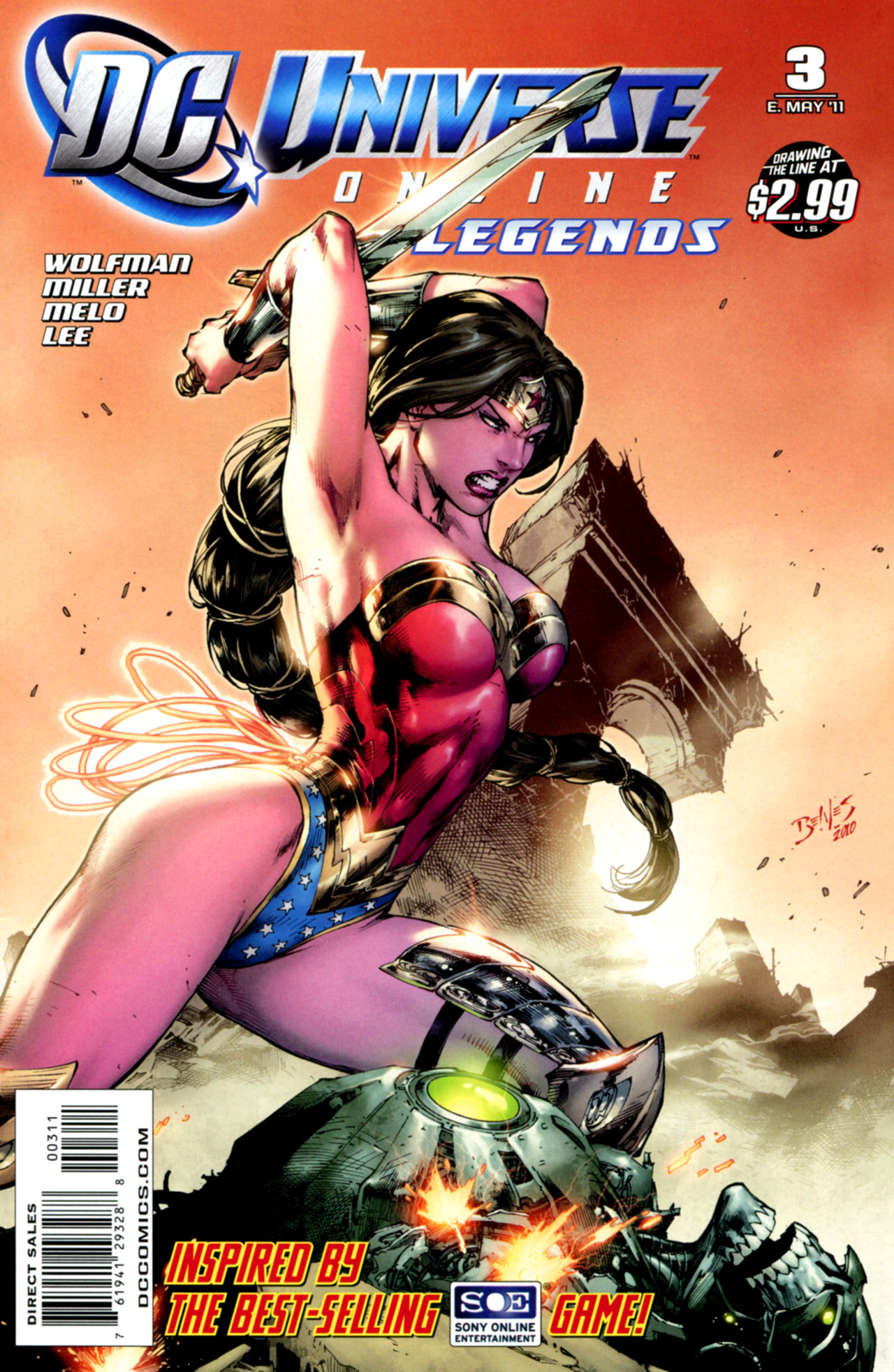 Read online DC Universe Online: Legends comic -  Issue #3 - 1