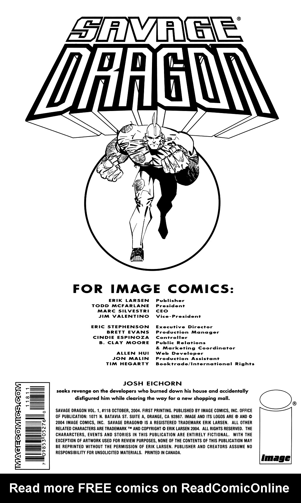 The Savage Dragon (1993) Issue #118 #121 - English 2