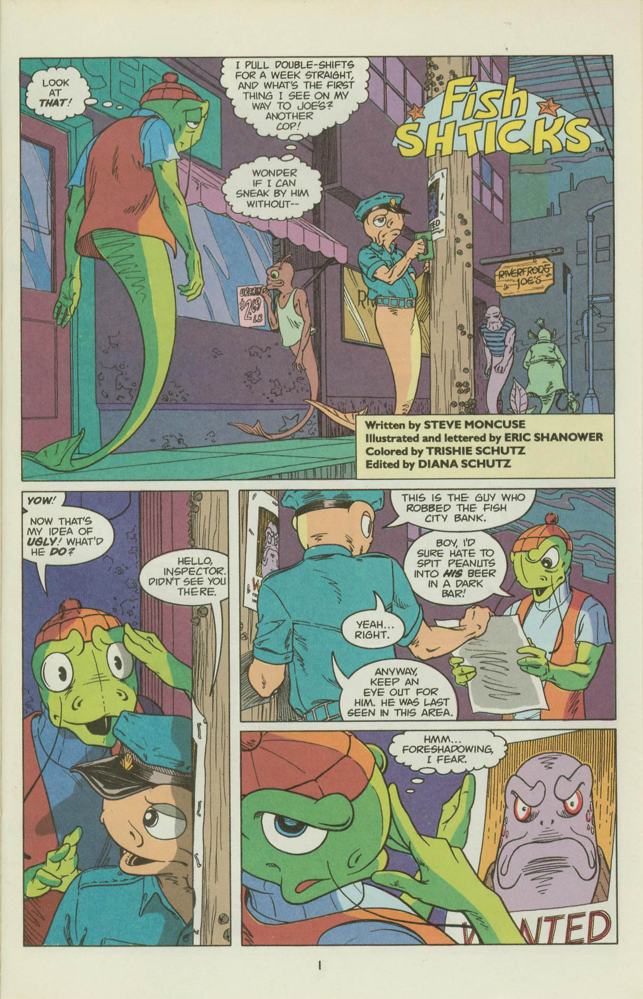 Read online The Fish Police comic -  Issue #17 - 24