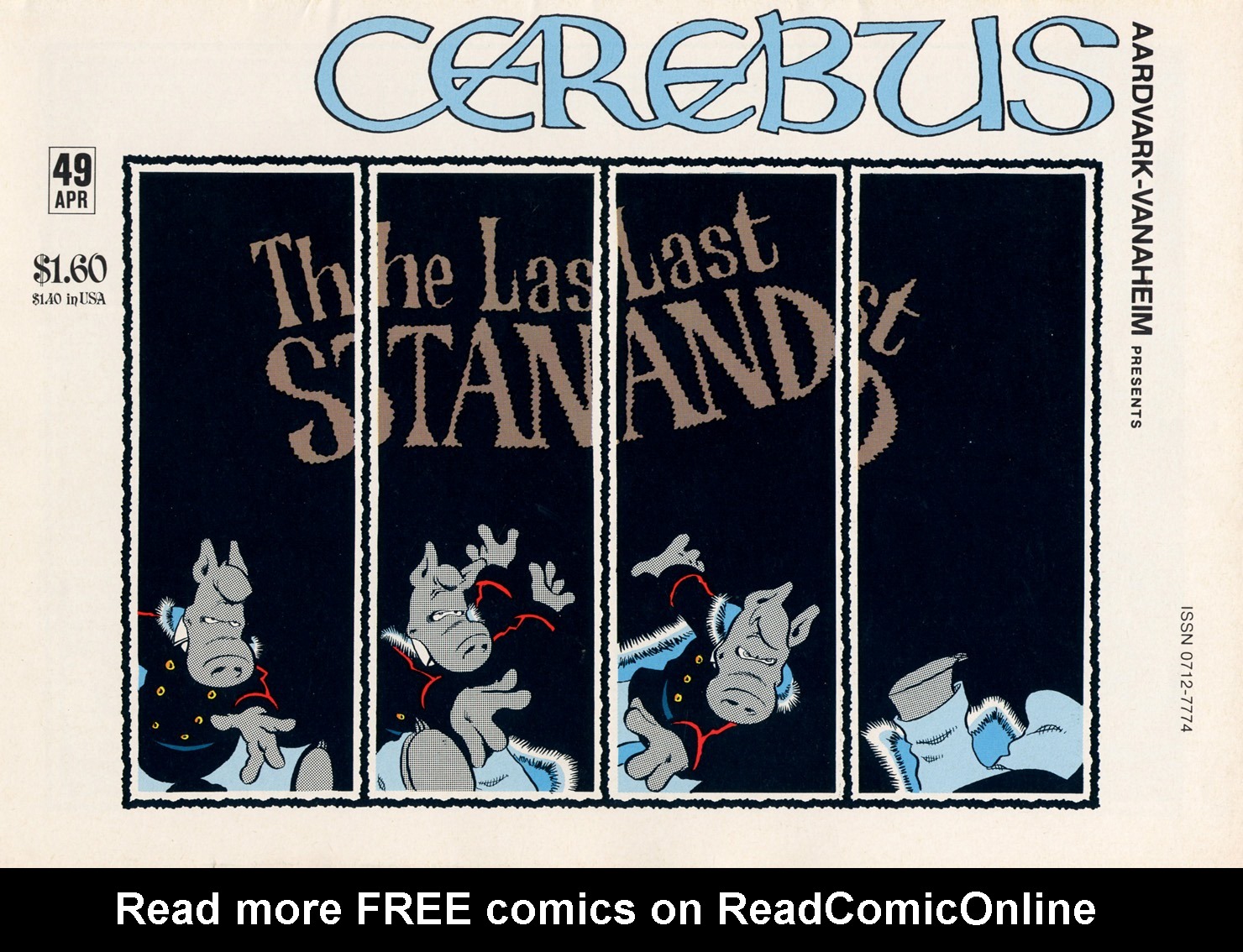 Read online Cerebus comic -  Issue #49 - 1