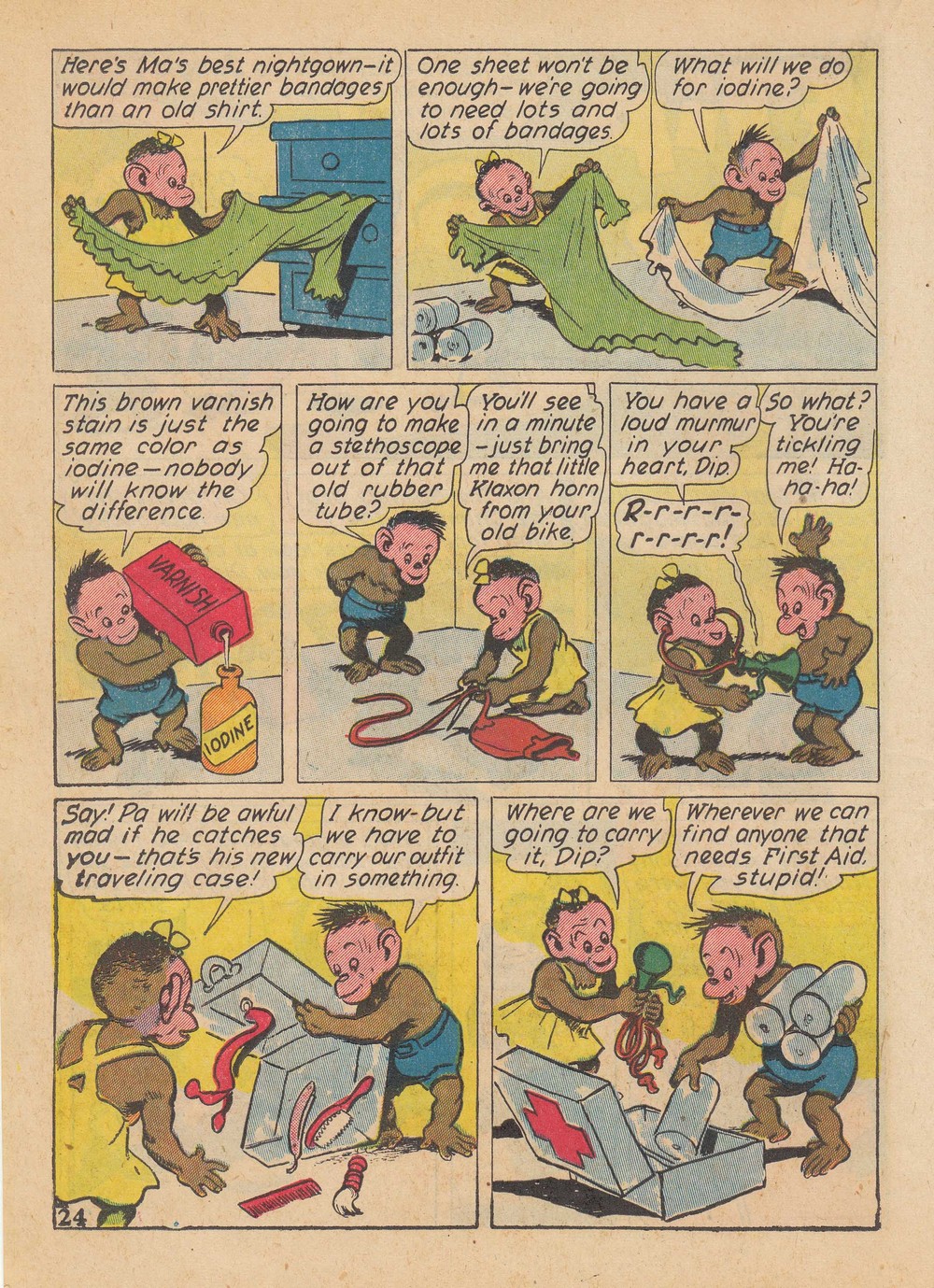 Read online Our Gang Comics comic -  Issue #8 - 26