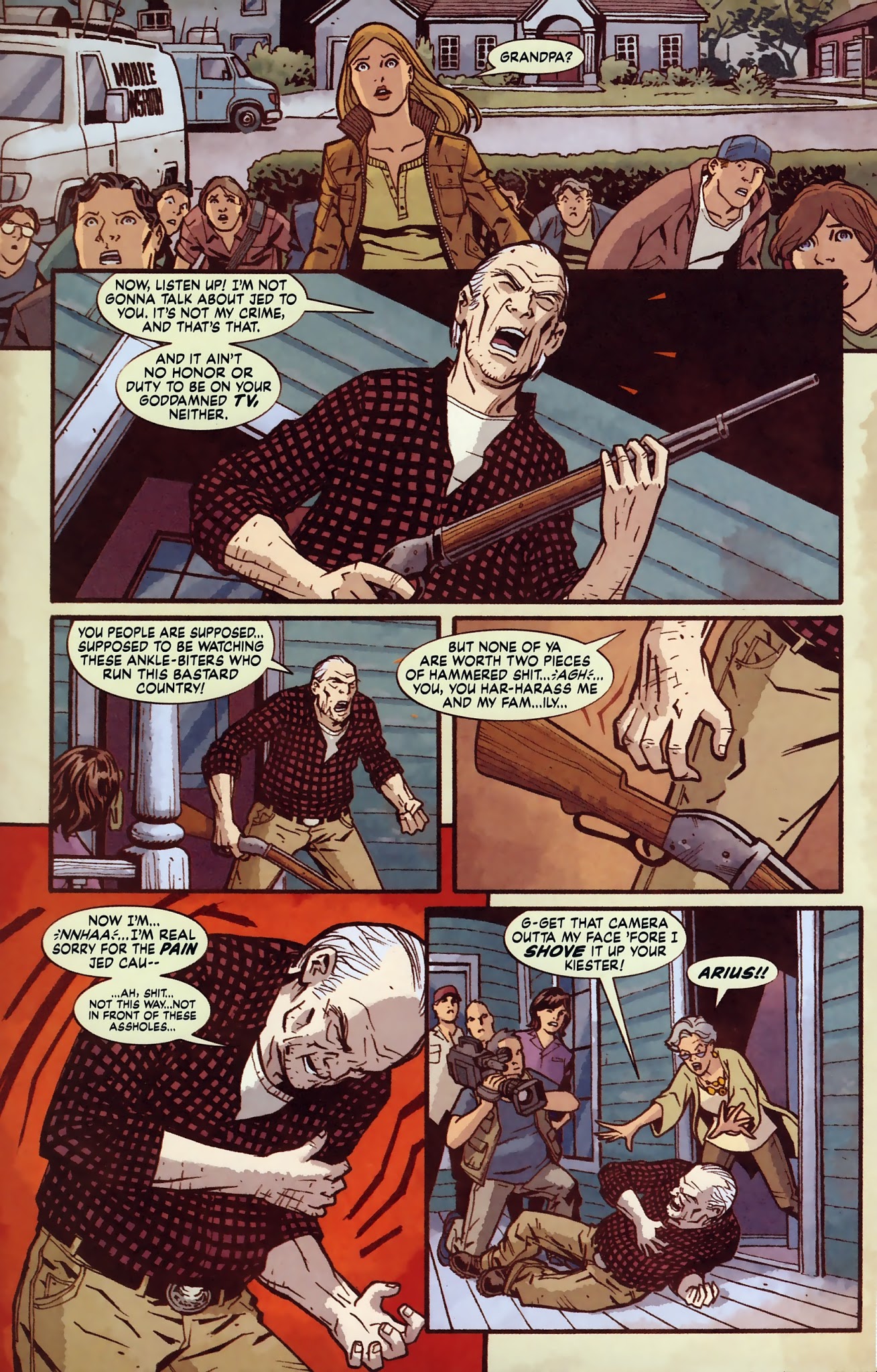 Read online Neil Young's Greendale comic -  Issue # TPB - 105