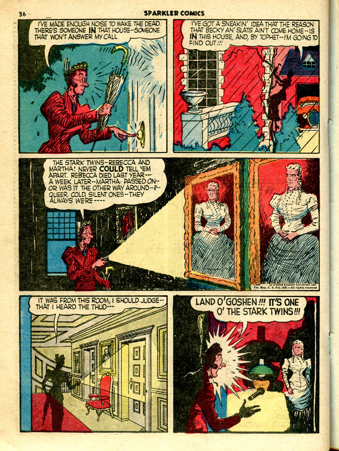 Read online Sparkler Comics comic -  Issue #5 - 37