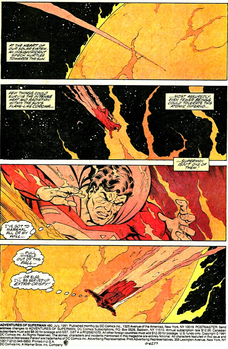 Read online Adventures of Superman (1987) comic -  Issue #480 - 2
