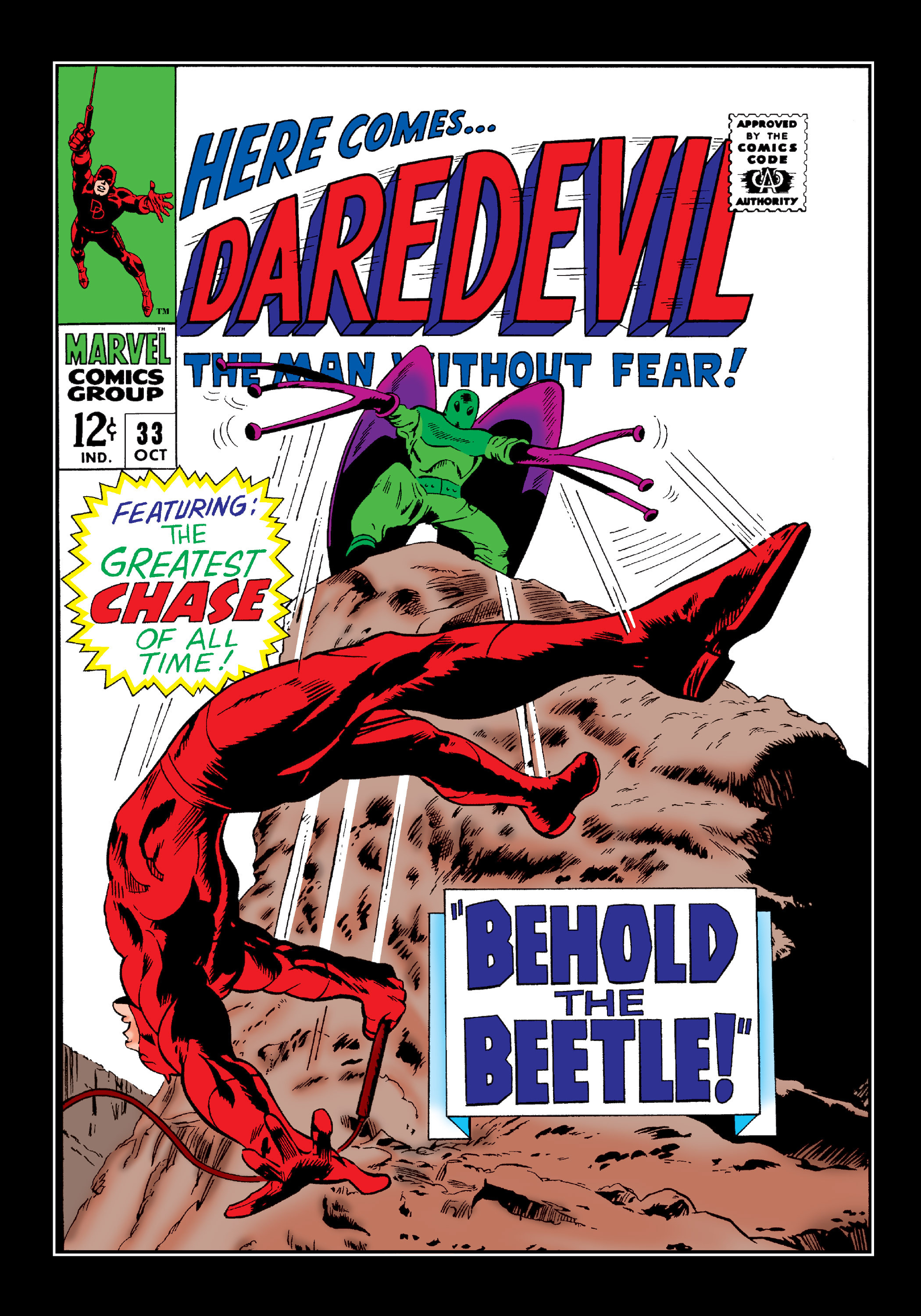 Read online Marvel Masterworks: Daredevil comic -  Issue # TPB 4 (Part 1) - 6