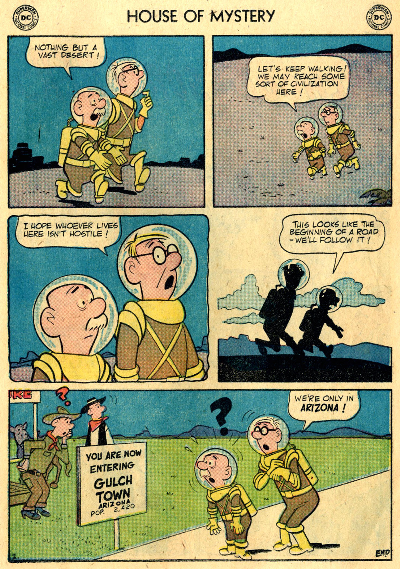Read online House of Mystery (1951) comic -  Issue #74 - 11
