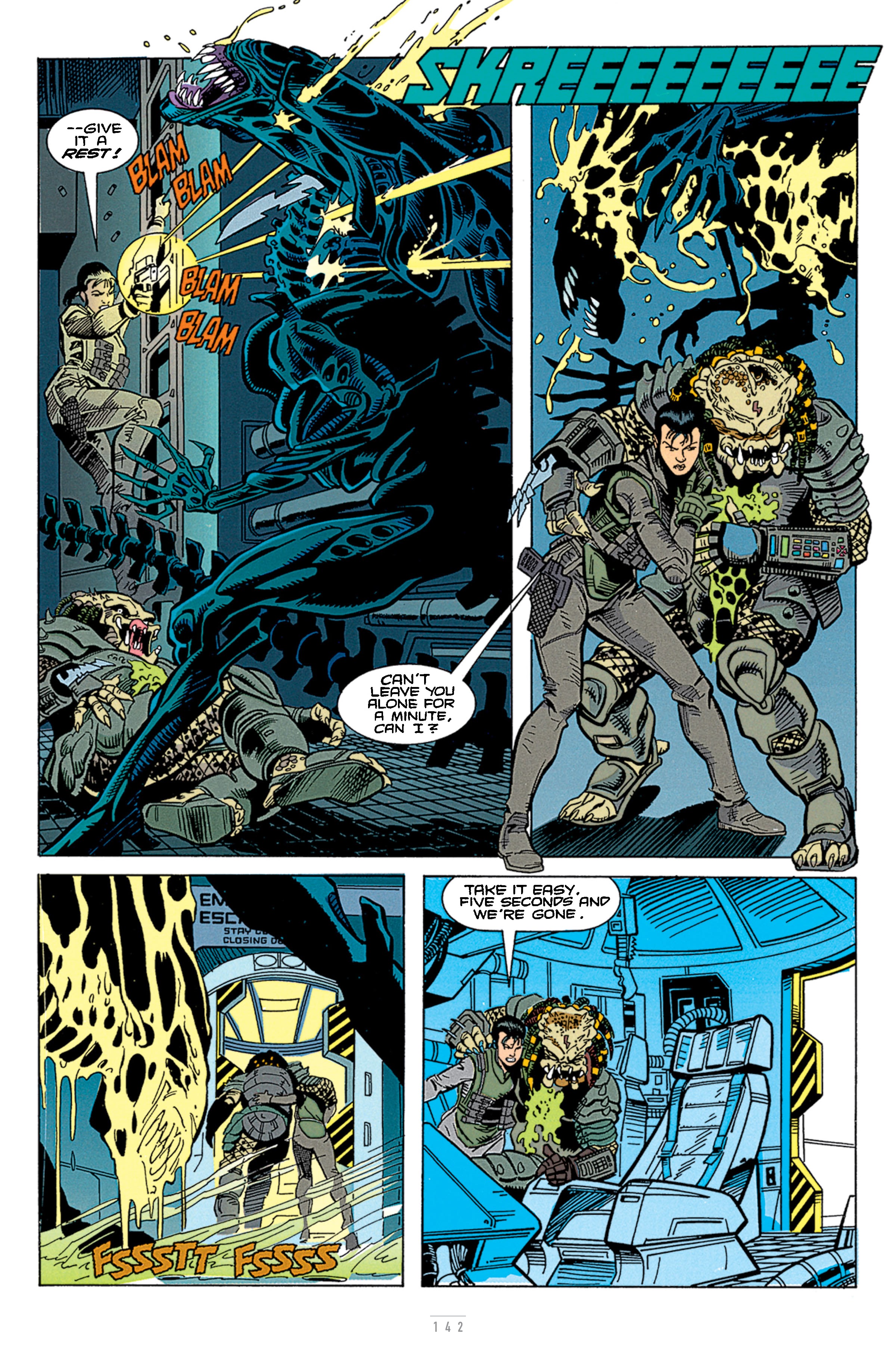 Read online Aliens vs. Predator 30th Anniversary Edition - The Original Comics Series comic -  Issue # TPB (Part 2) - 41